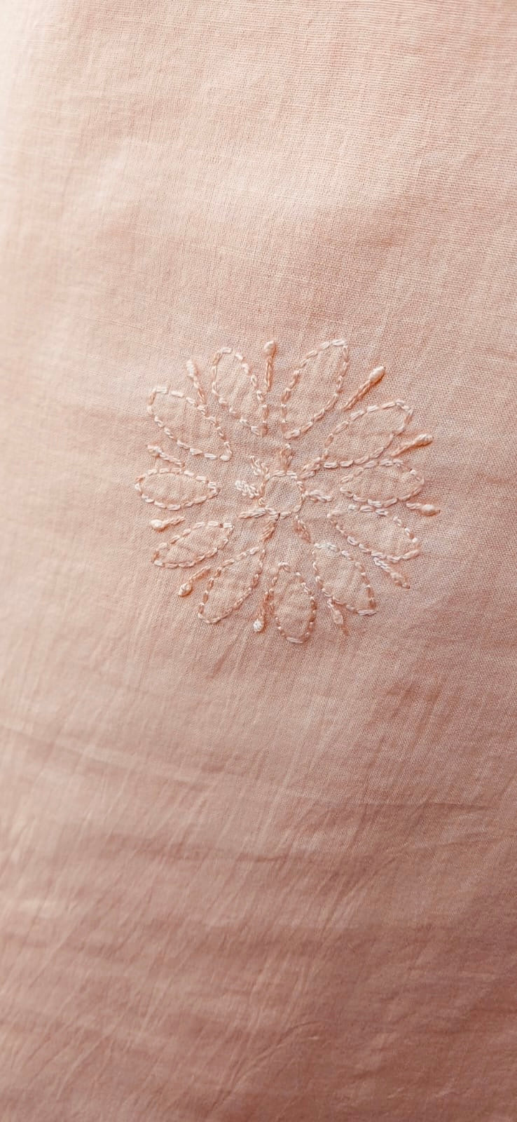 Soft Peach Luxe Chickenkari