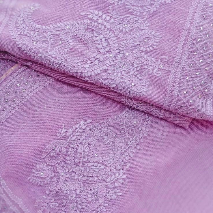 Cotton Net Chickenkari Set