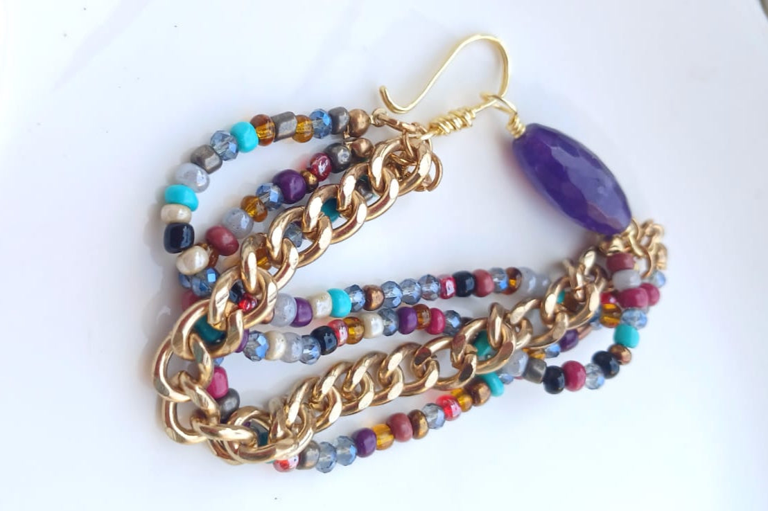 Rainbow Gleam  Bracelet