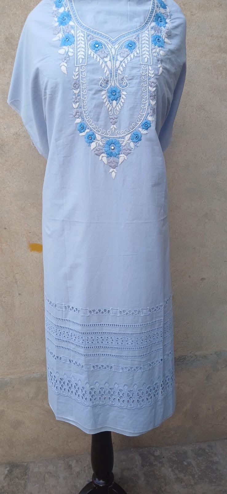 Chickenkari Cutwork Daman Edit