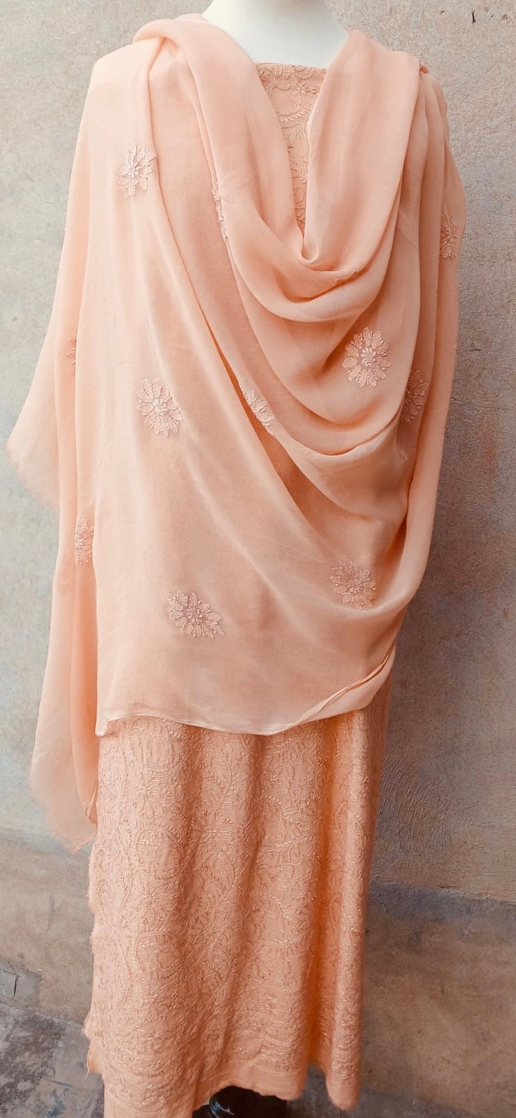 Soft Peach Luxe Chickenkari