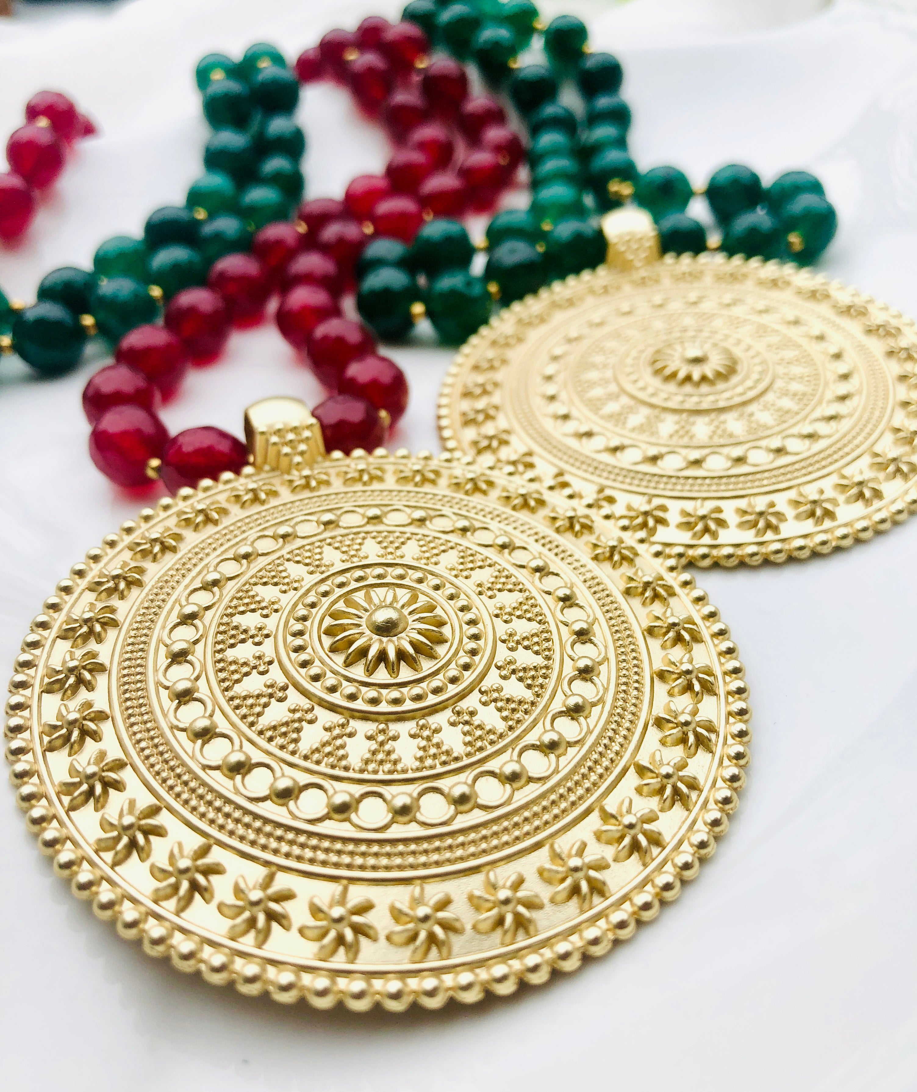 Golden Bloom Mala
