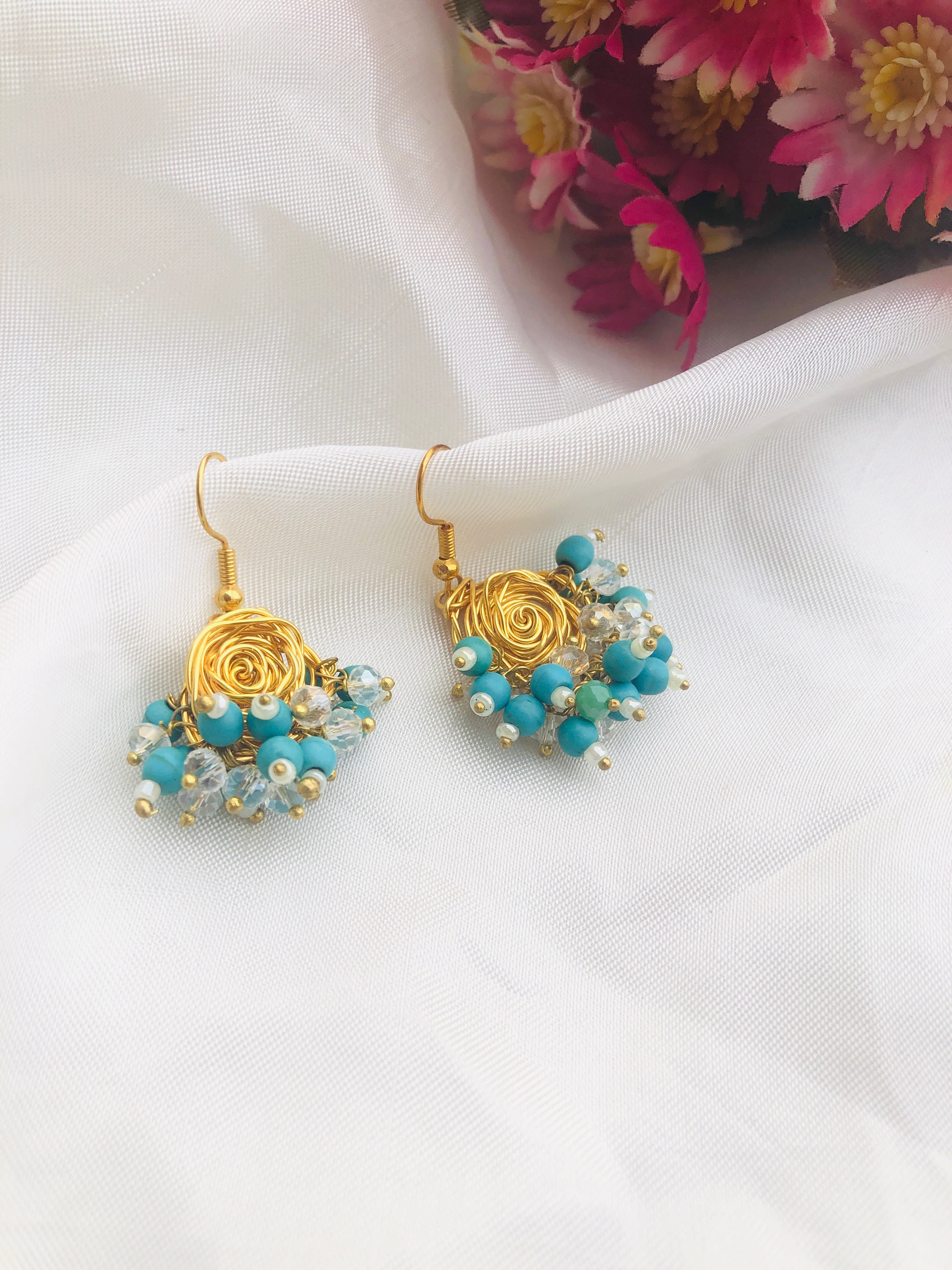 Turquoise Bloom Rose