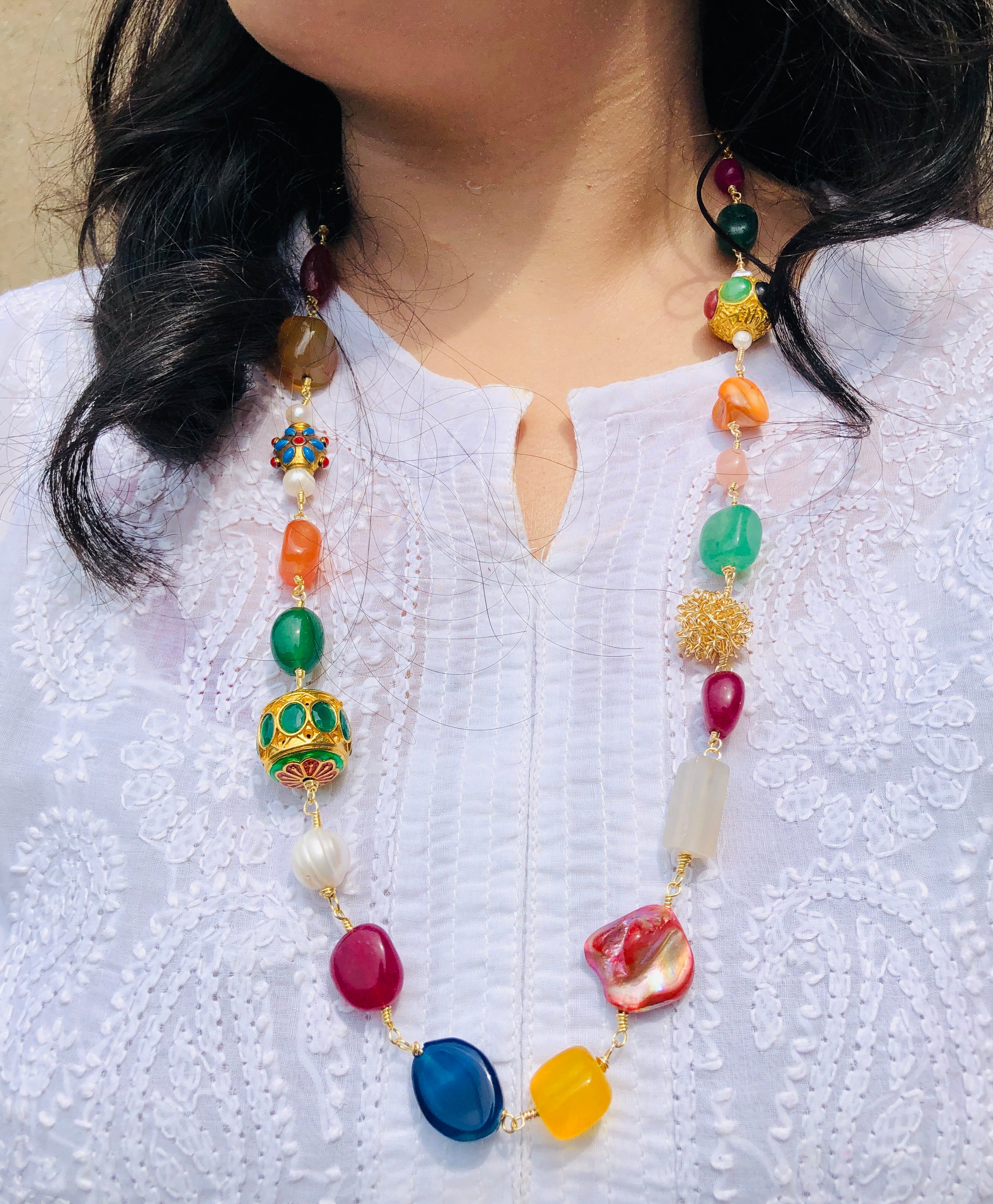 Long Celebration Necklace
