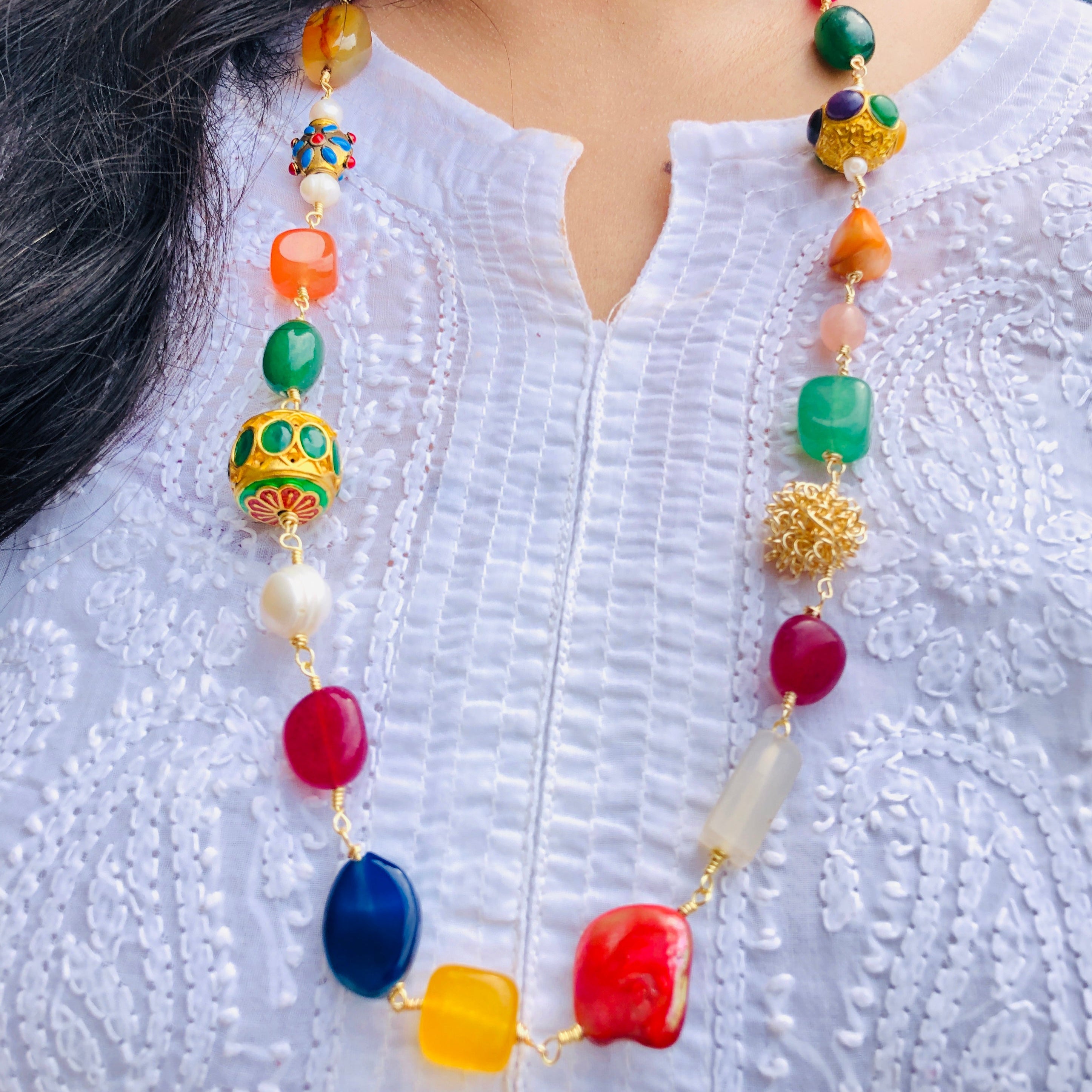 Long Celebration Necklace