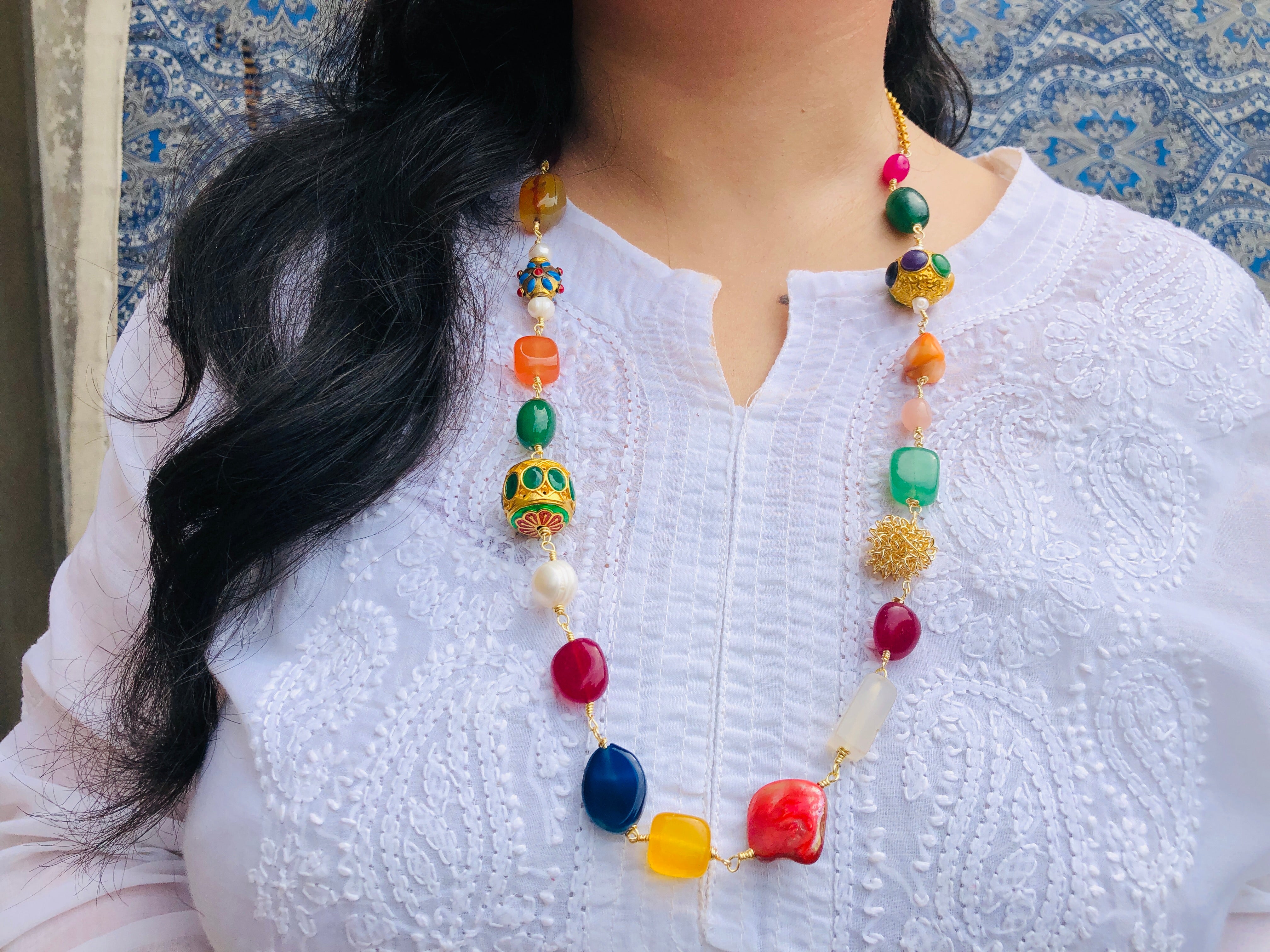 Long Celebration Necklace