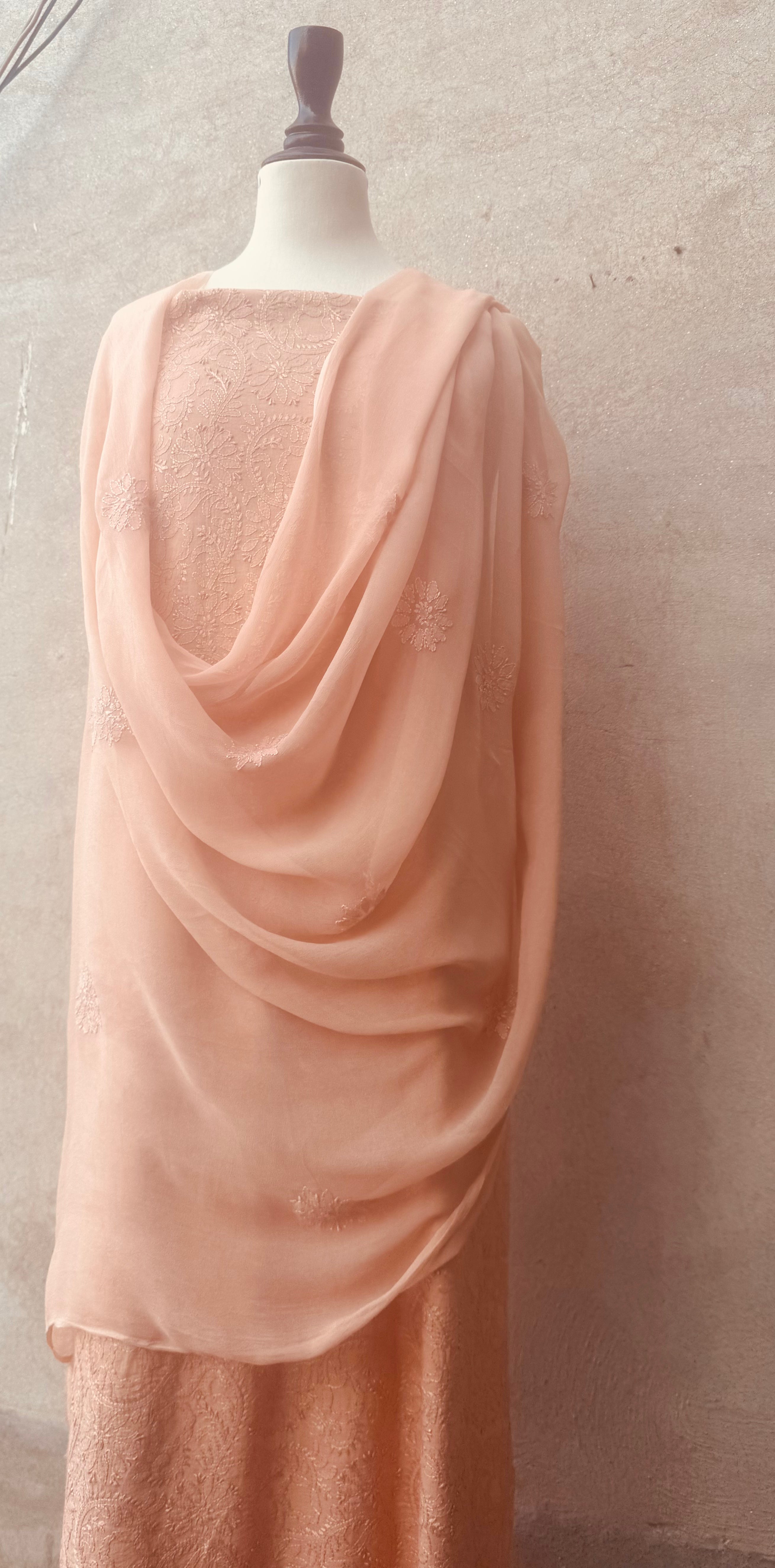 Soft Peach Luxe Chickenkari