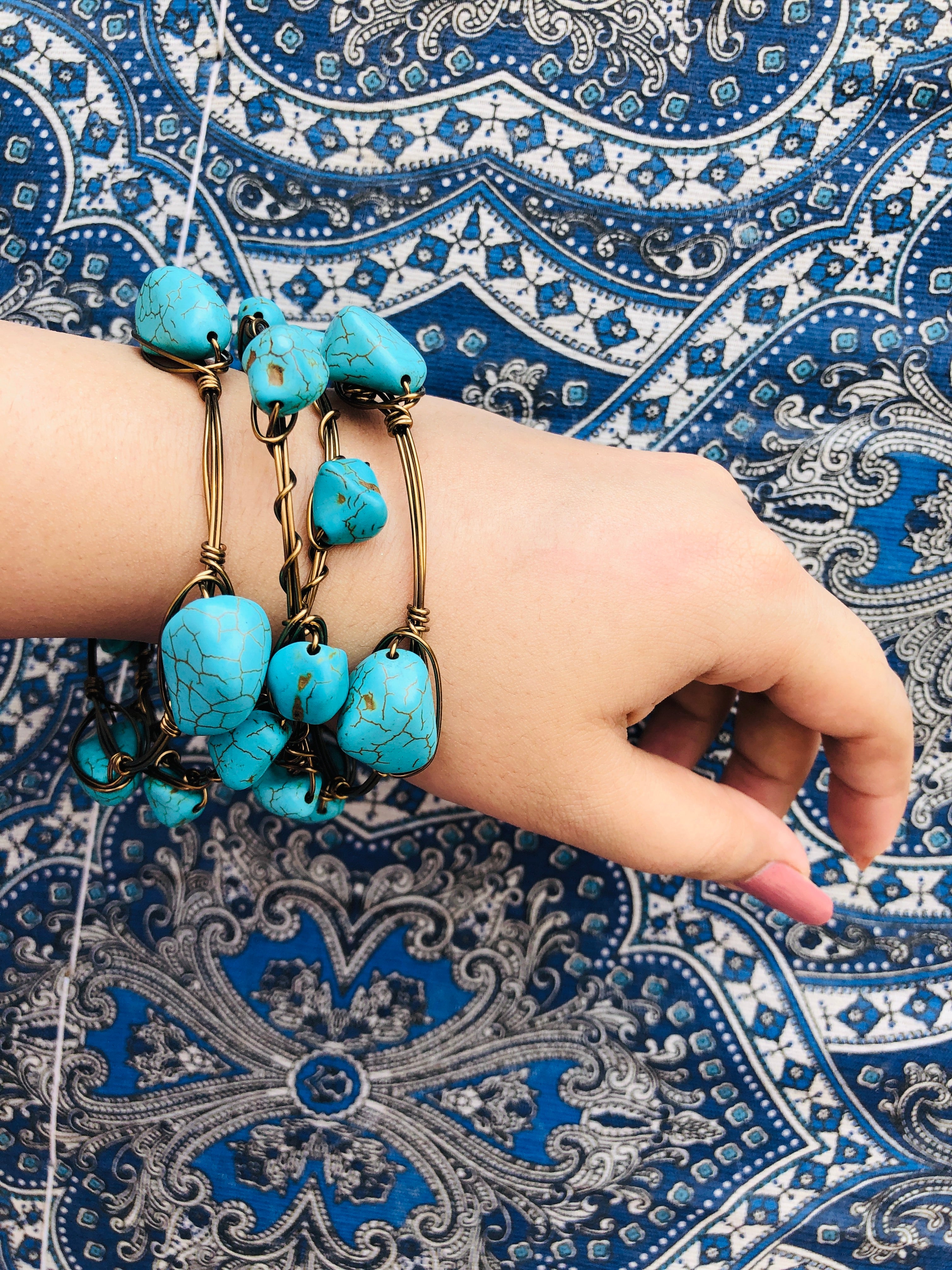 Vintage Turquoise Bangle