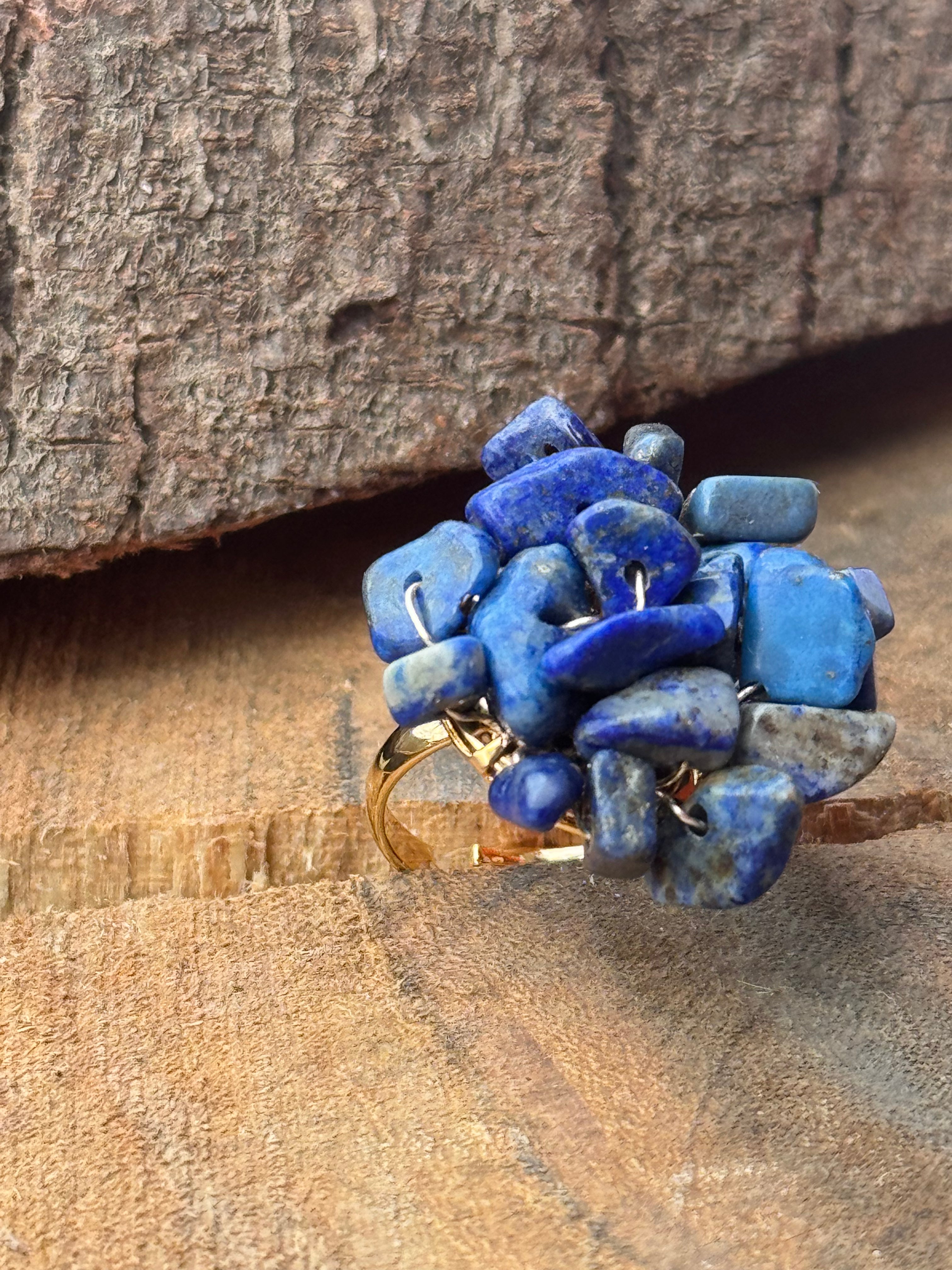 Lapis Crush Ring