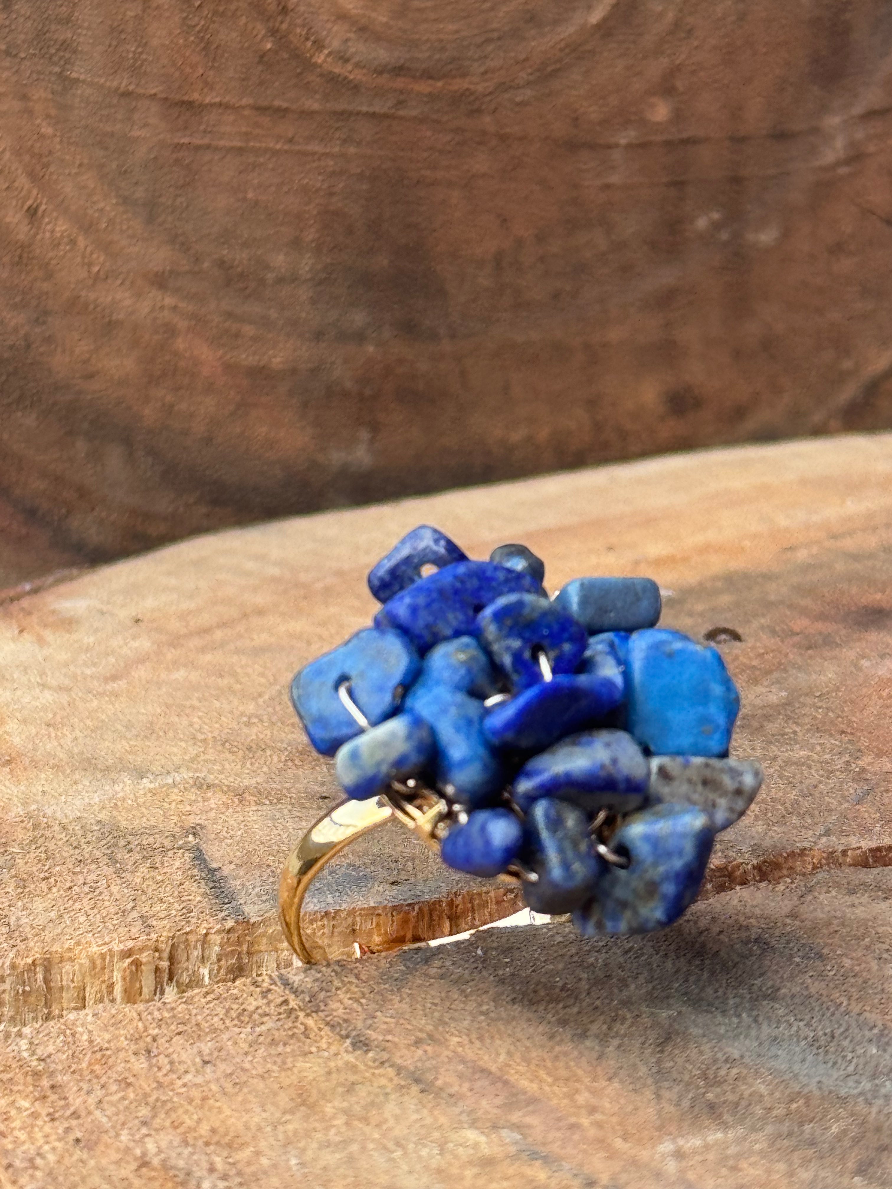 Lapis Crush Ring