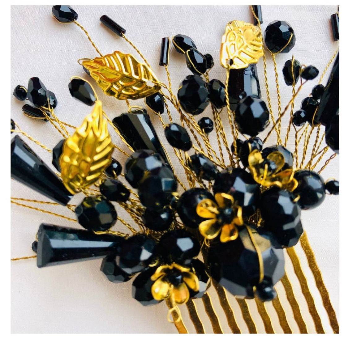 Crystal-Embellished Hair piece