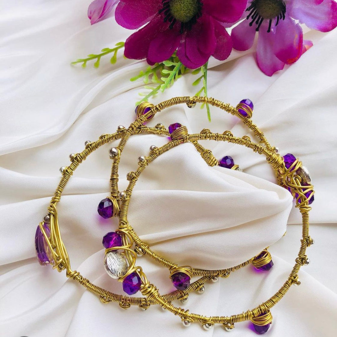 Crystal Bloom Brass