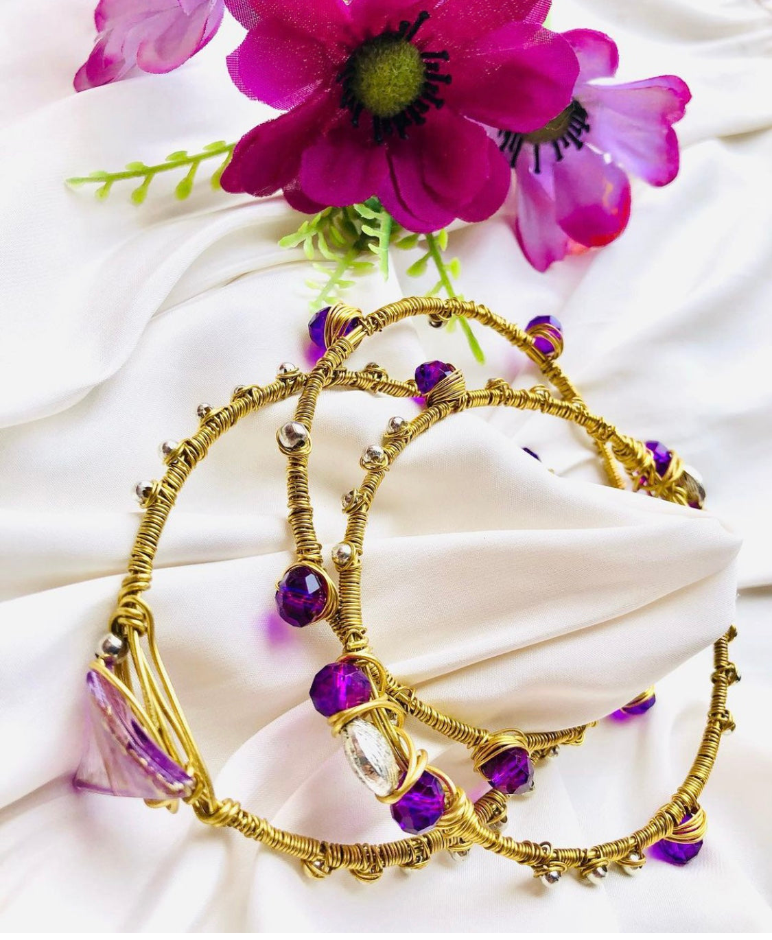 Crystal Bloom Brass
