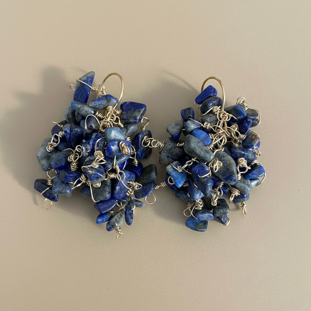 Crushed Lapis Elegance