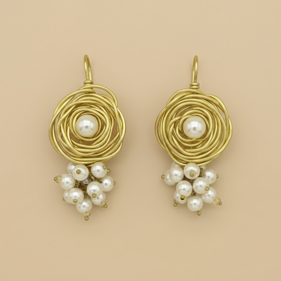 Golden Rose Pearl Drops