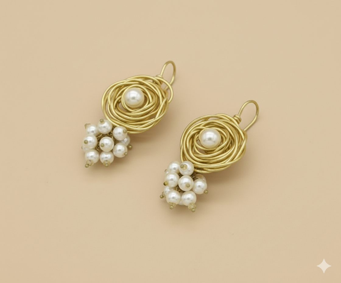 Golden Rose Pearl Drops