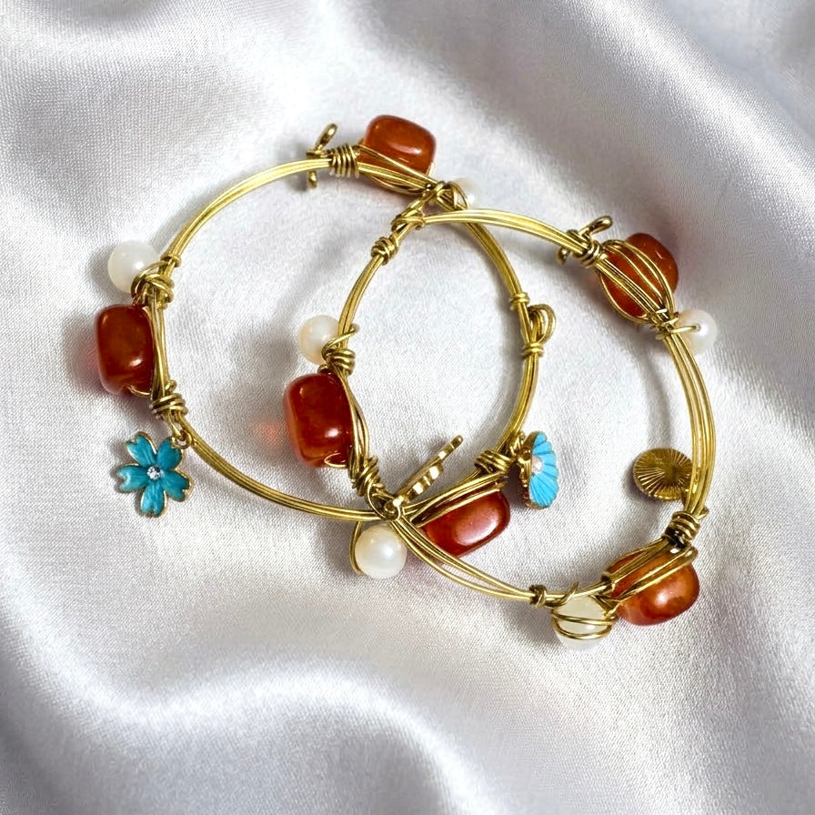 Charms With Agate