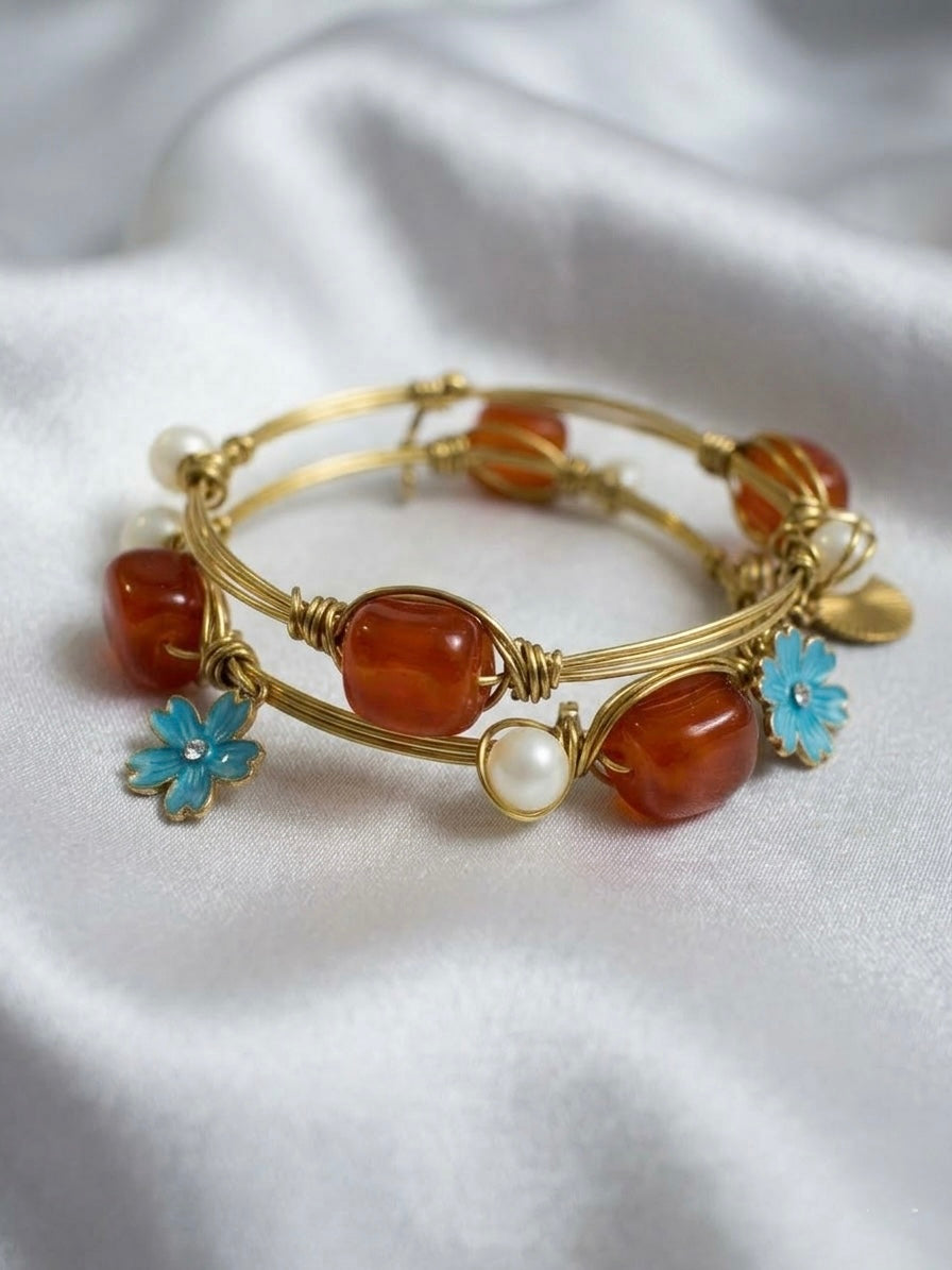Charms With Agate