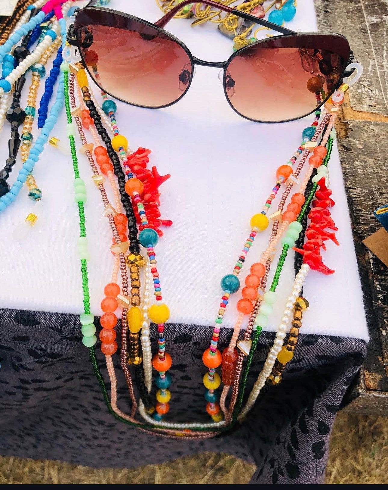 Style Drip Glass Chain