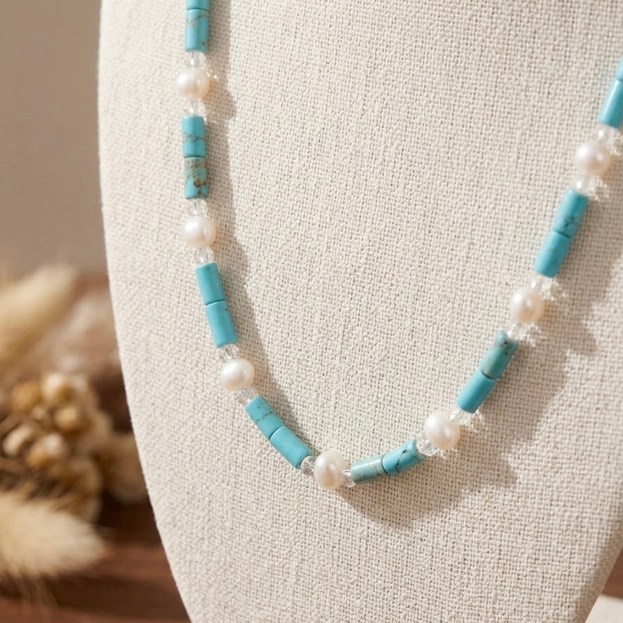 Ocean Glow Neckline 🤍💙✨