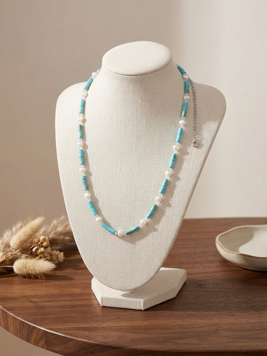 Ocean Glow Neckline 🤍💙✨