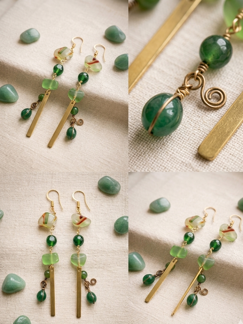 Soft Luxe Jade Drops 💚
