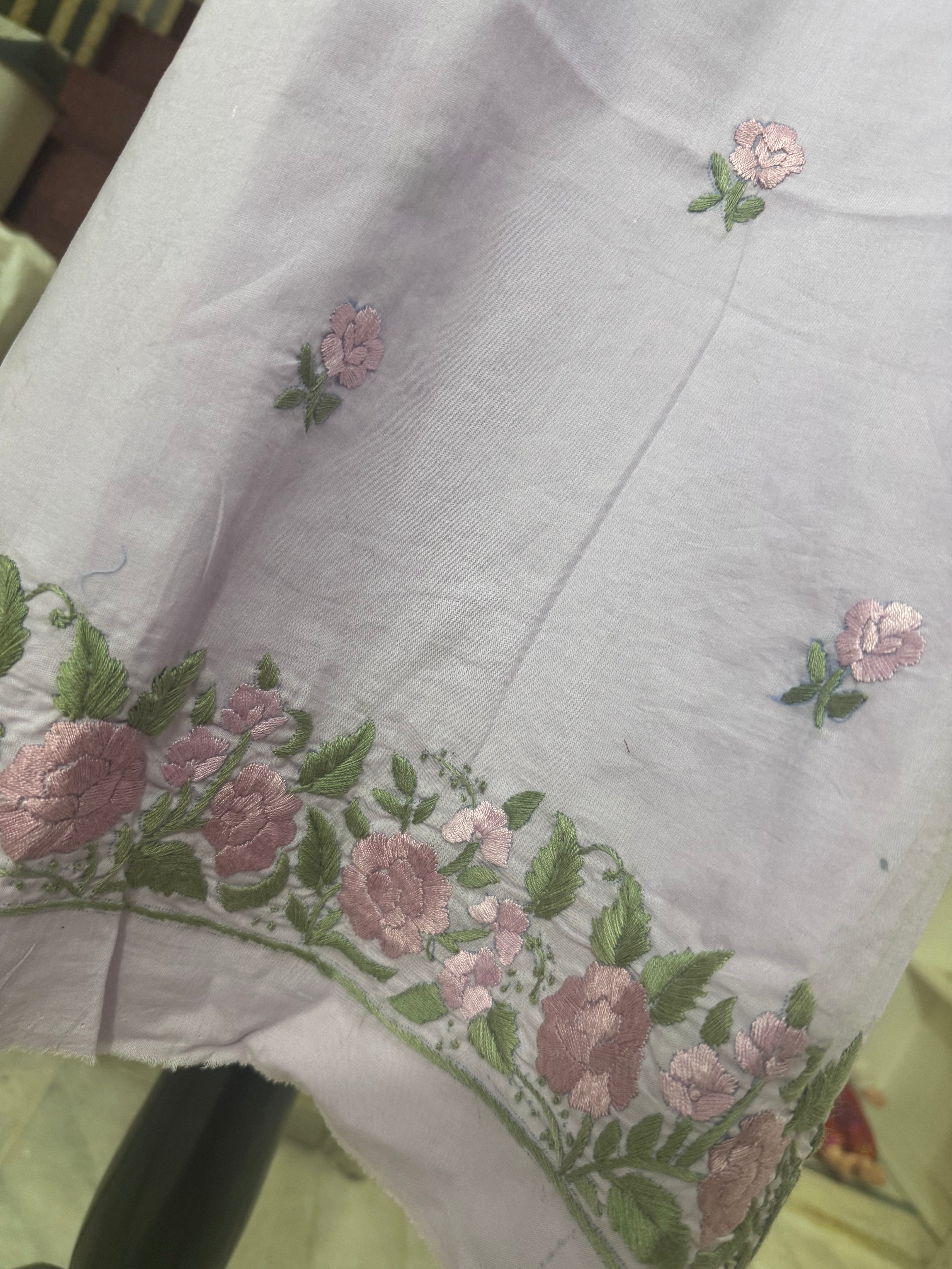 Soft Lilac Handworked Shirt 🌿