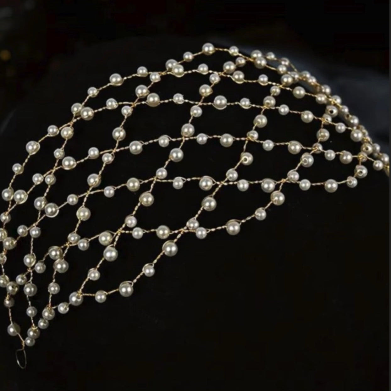 Pearl Hair Headpiece