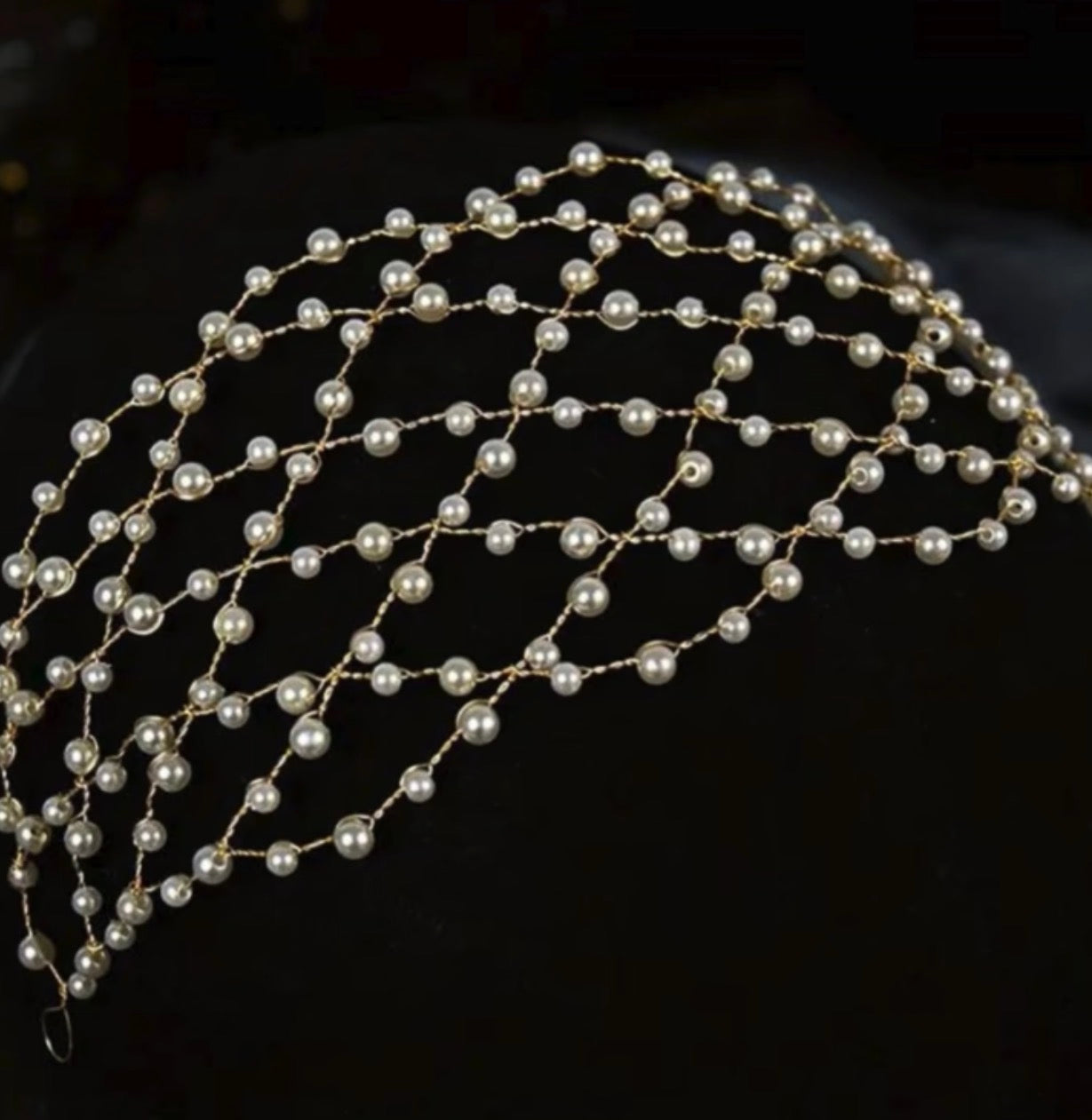 Pearl Hair Headpiece