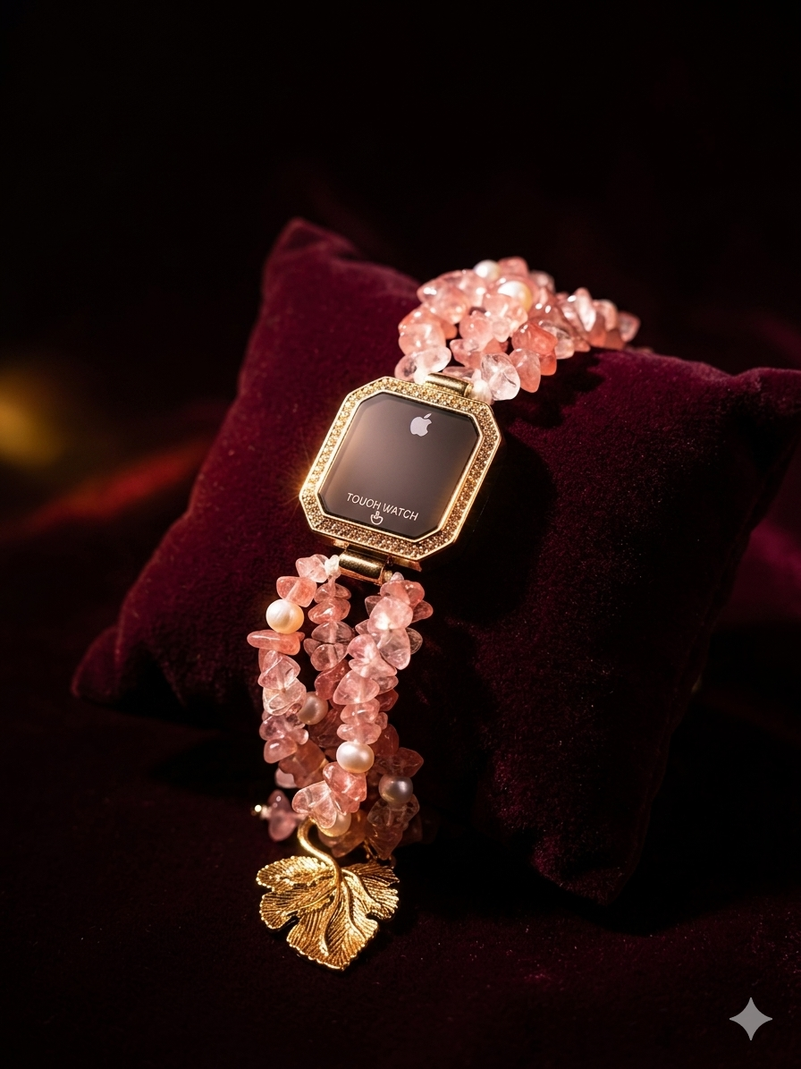 Rose Quartz TimePiece