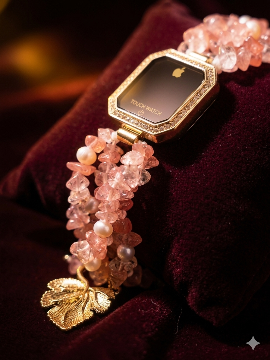 Rose Quartz TimePiece