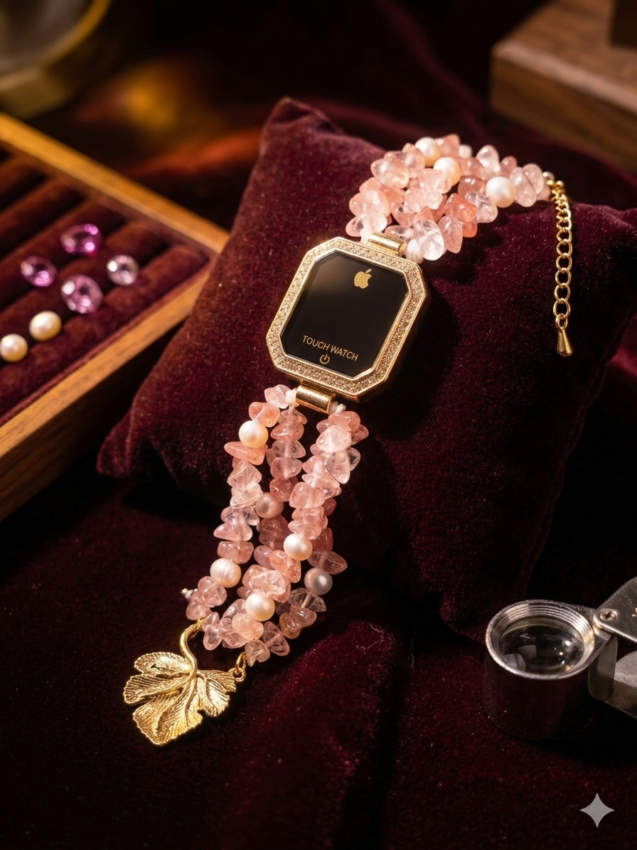 Rose Quartz TimePiece