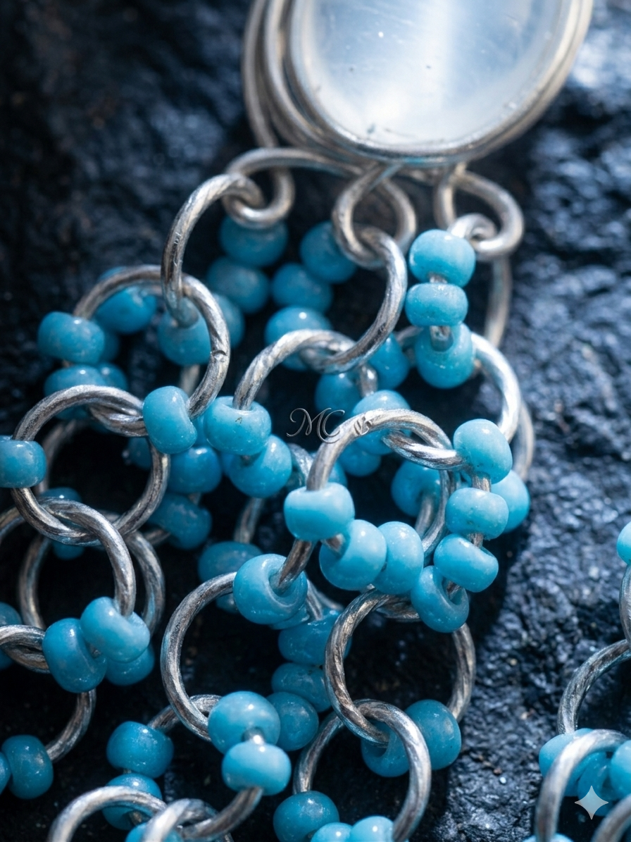 Quartz Bead Drops