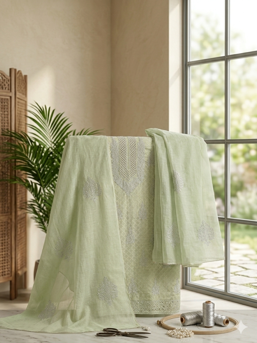 Pistachio Kamdani Set