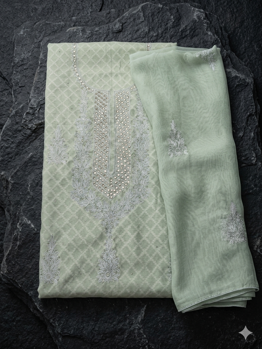 Pistachio Kamdani Set