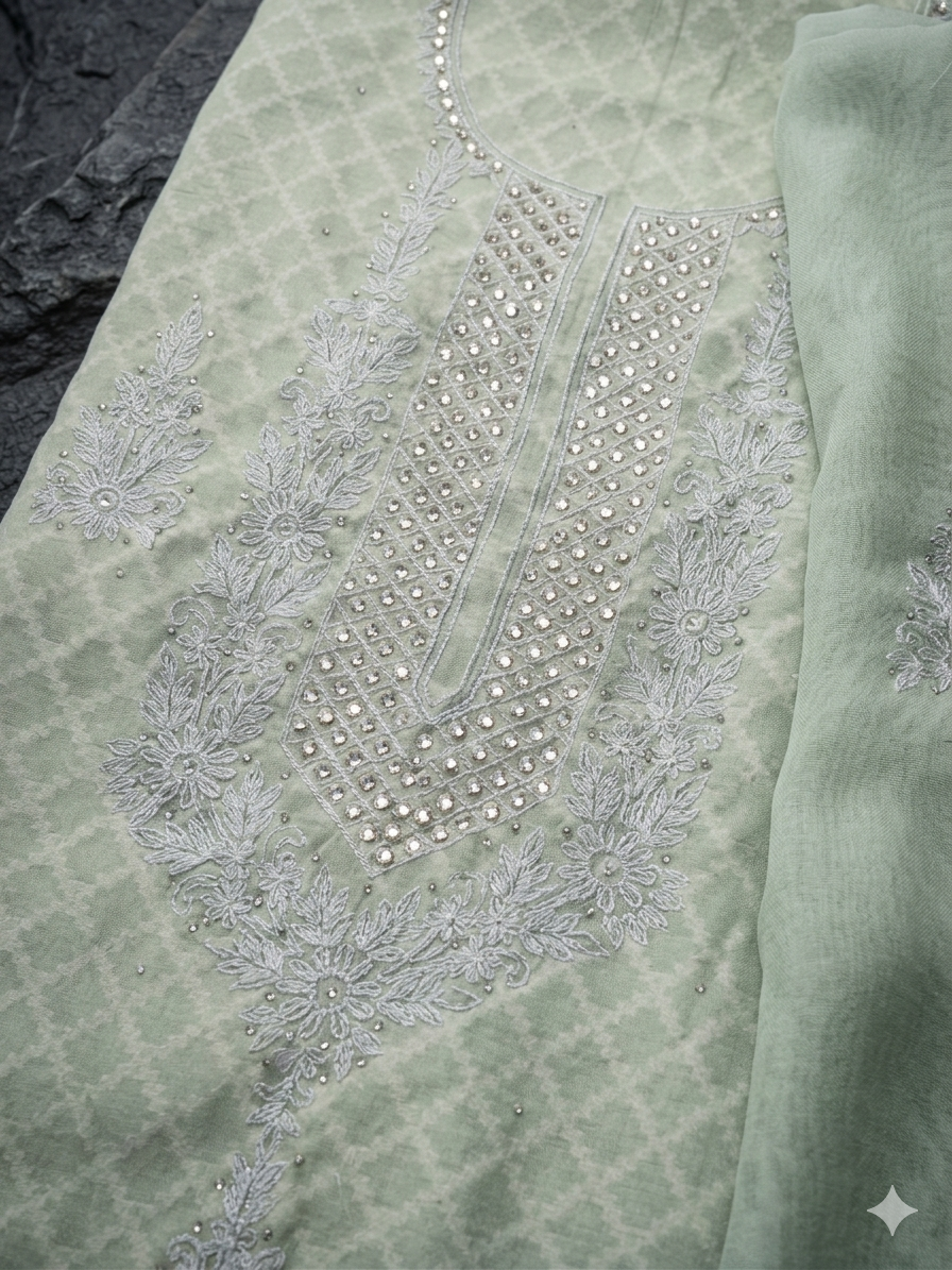 Pistachio Kamdani Set