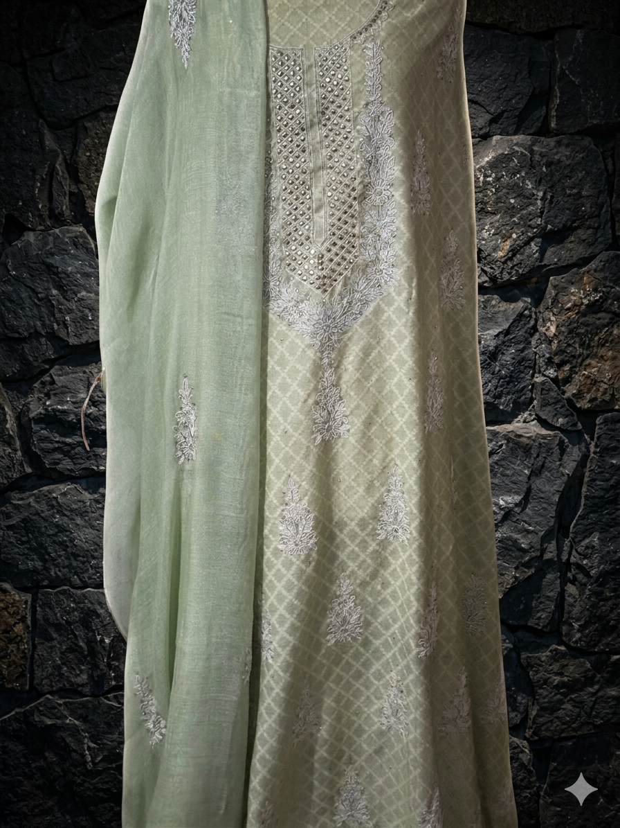 Pistachio Kamdani Set