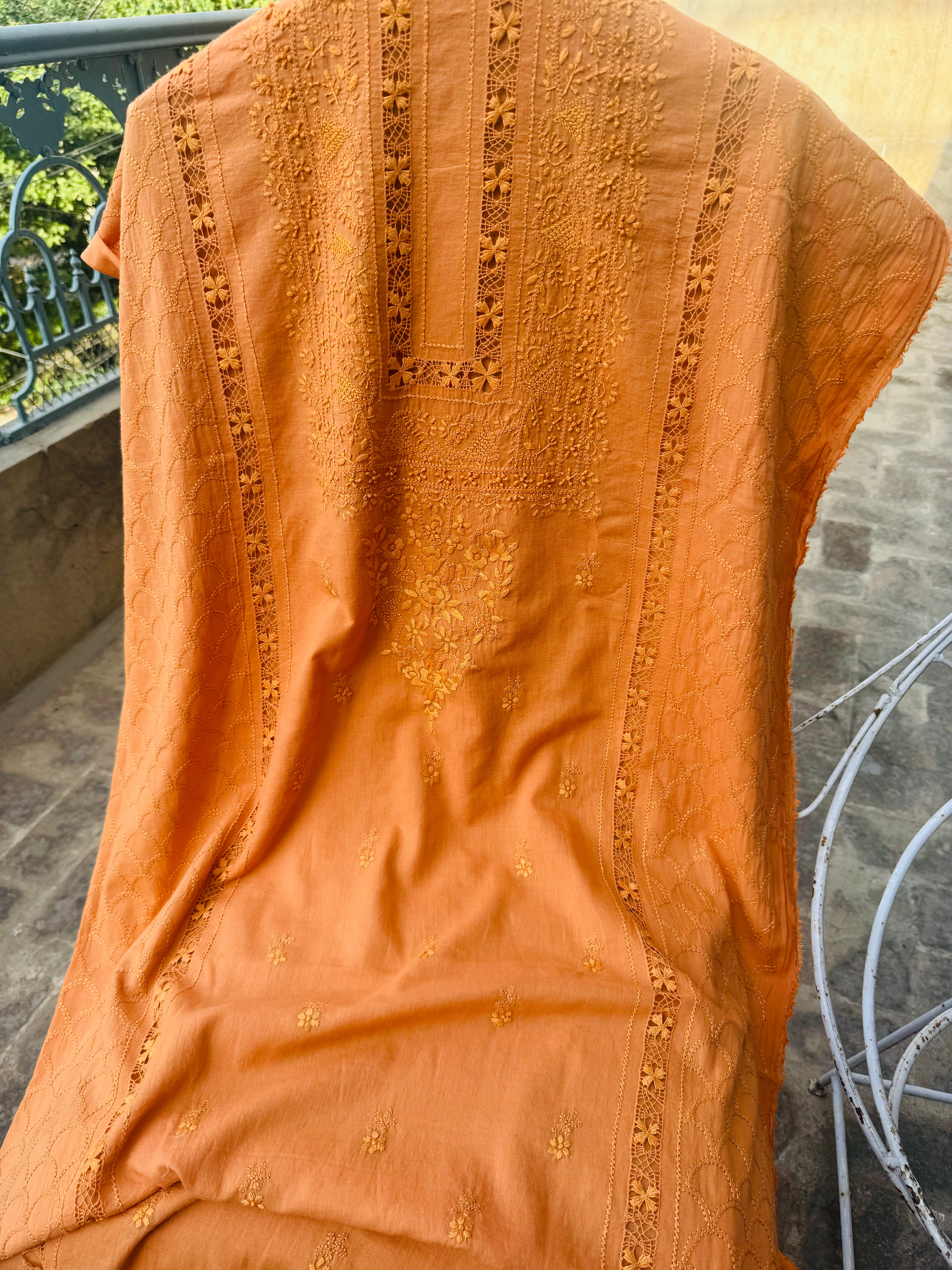 Summer Orange Lawn