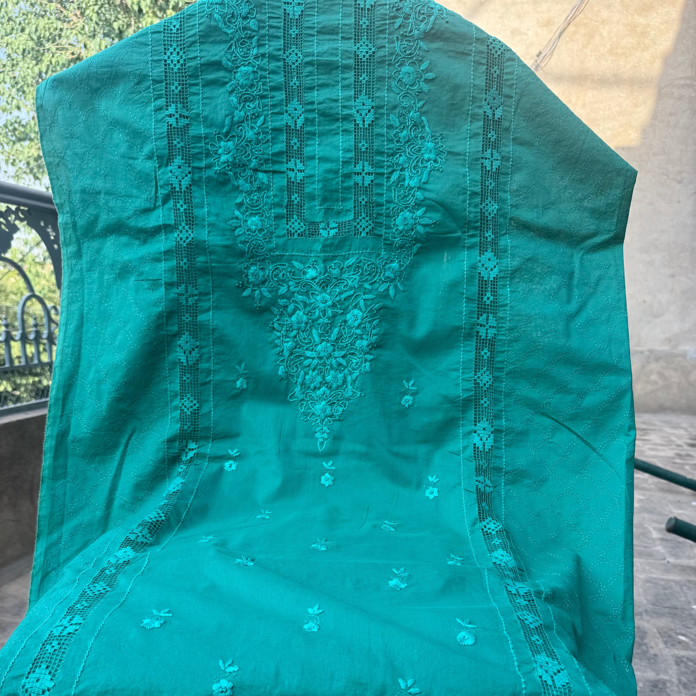 Zinc Chikankari Shirt