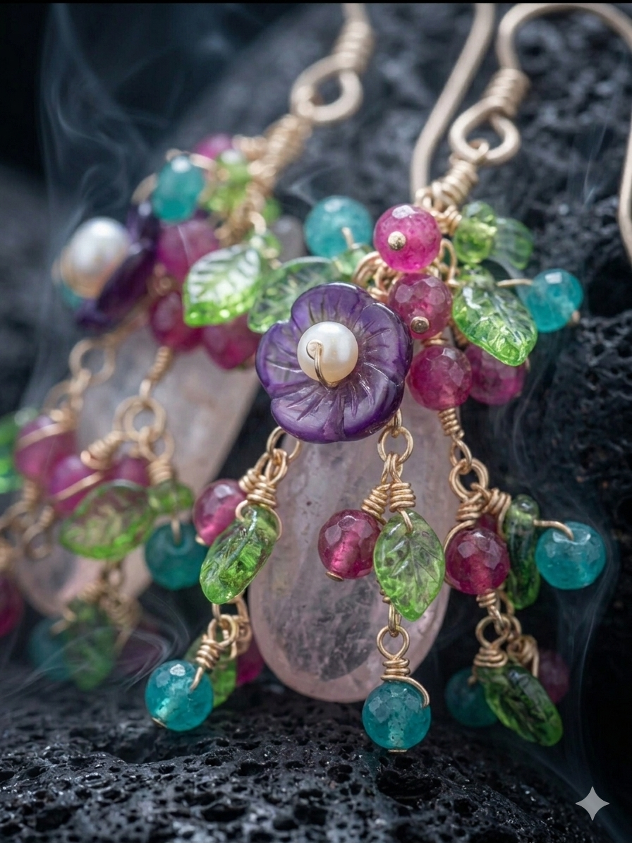 Rose Quartz Drop