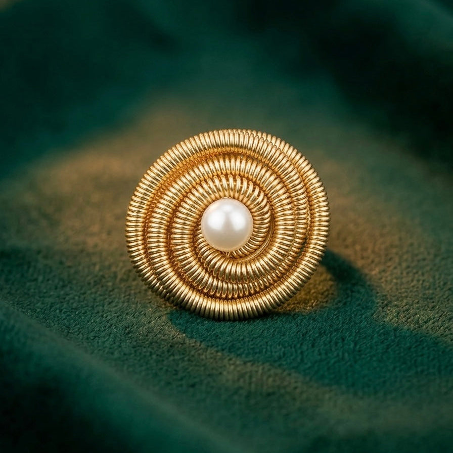 French Pearl Ring
