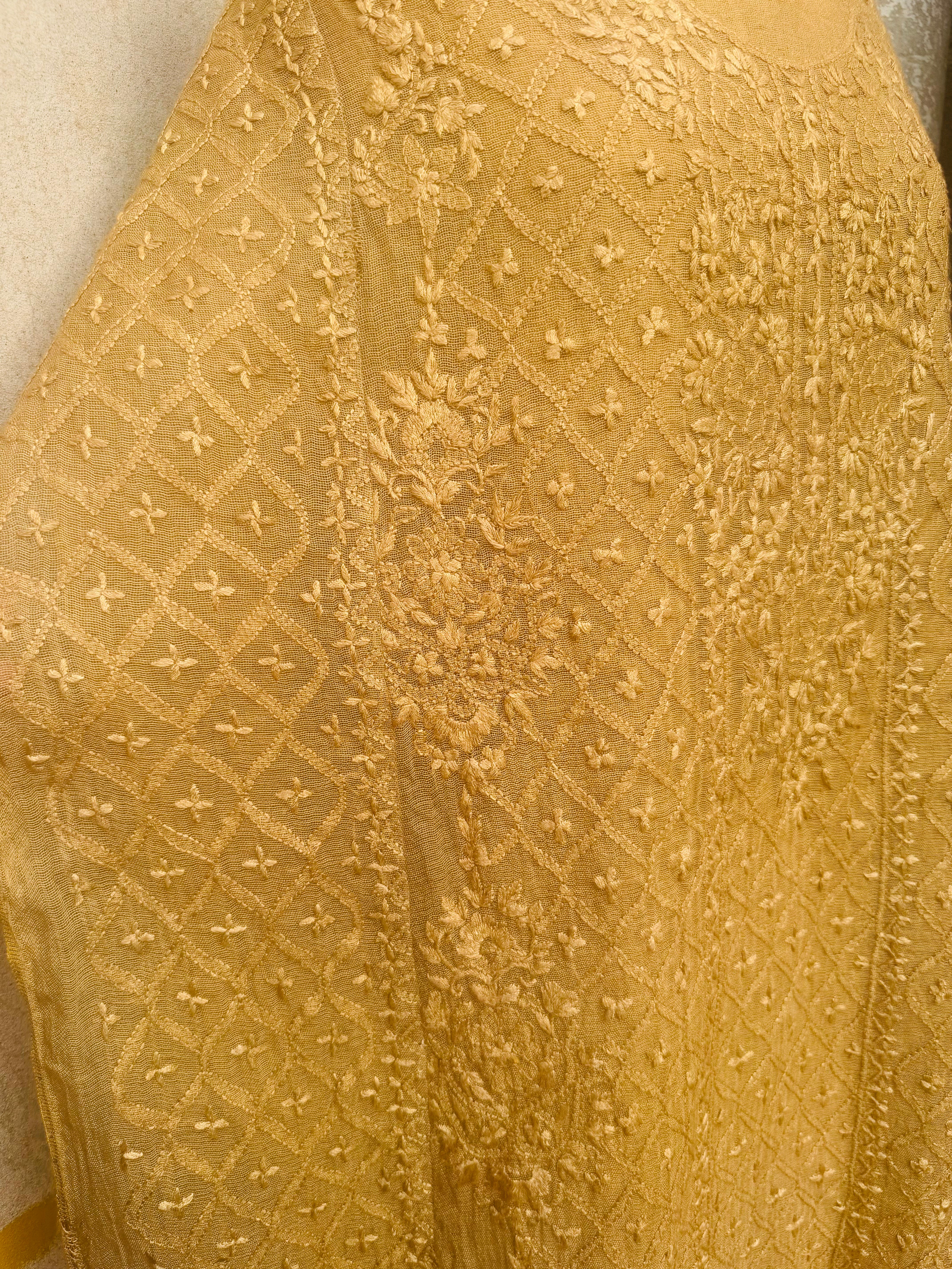 Olive Chikankari