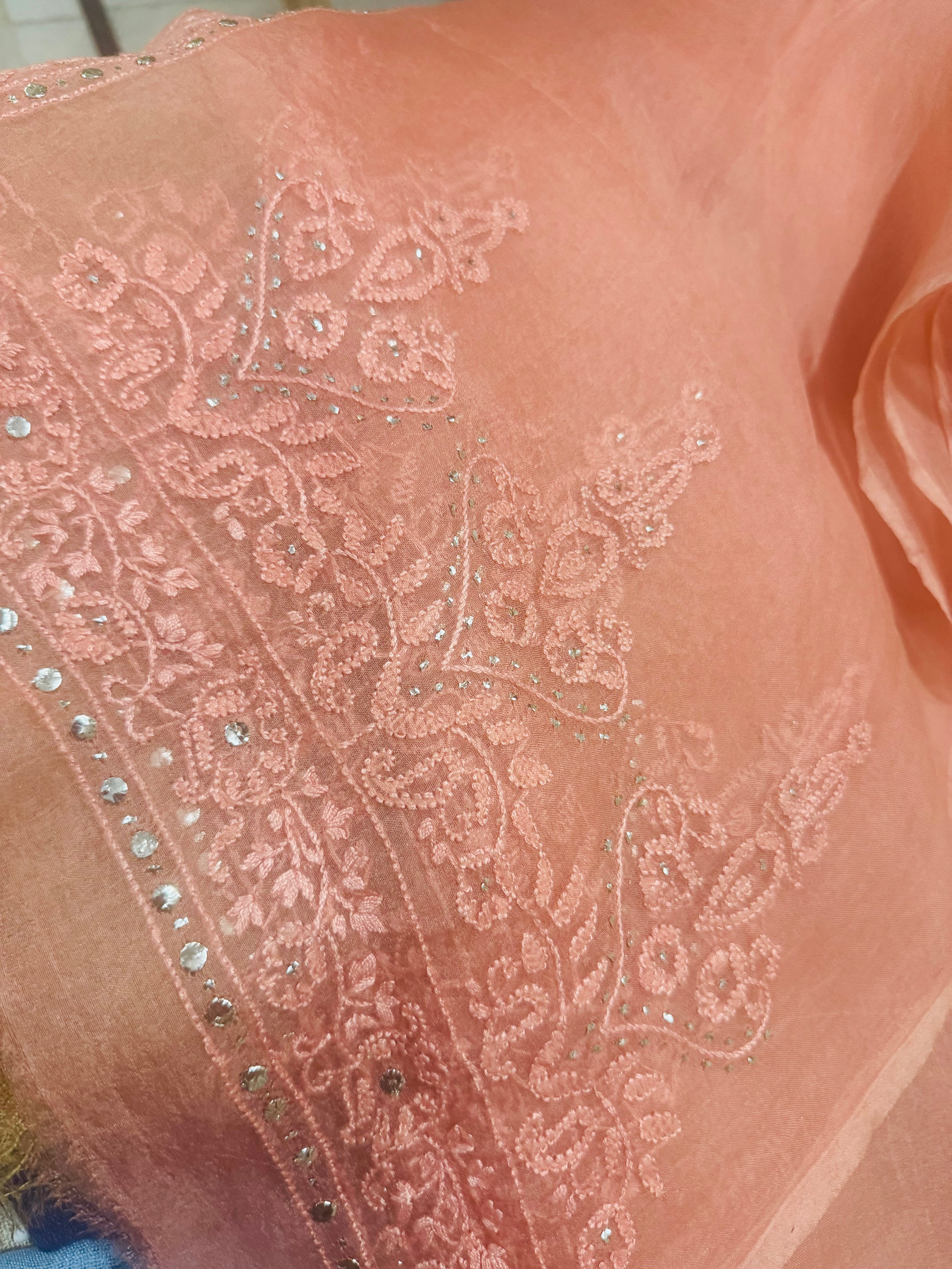 Soft Peach Elegance