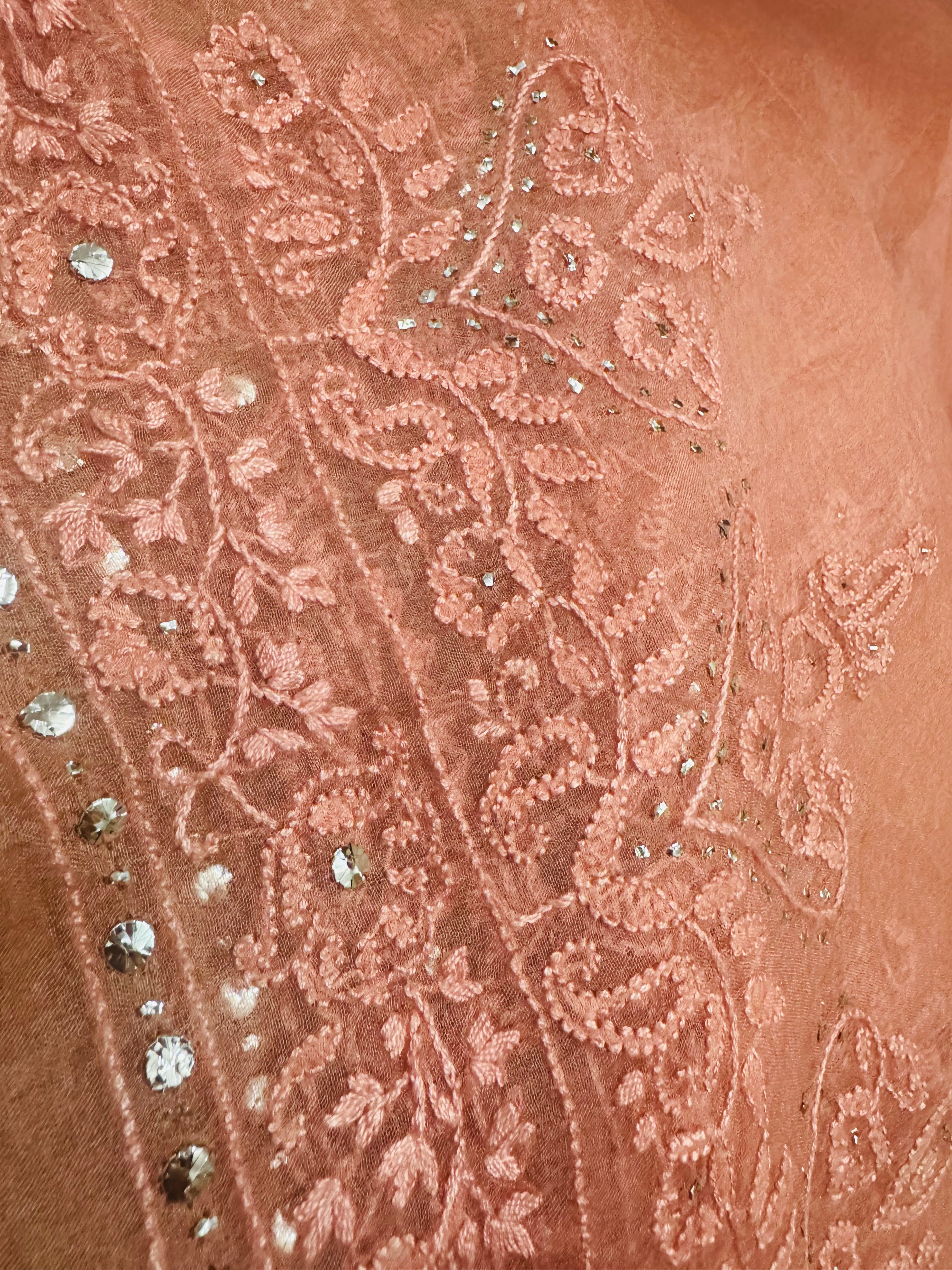 Soft Peach Elegance