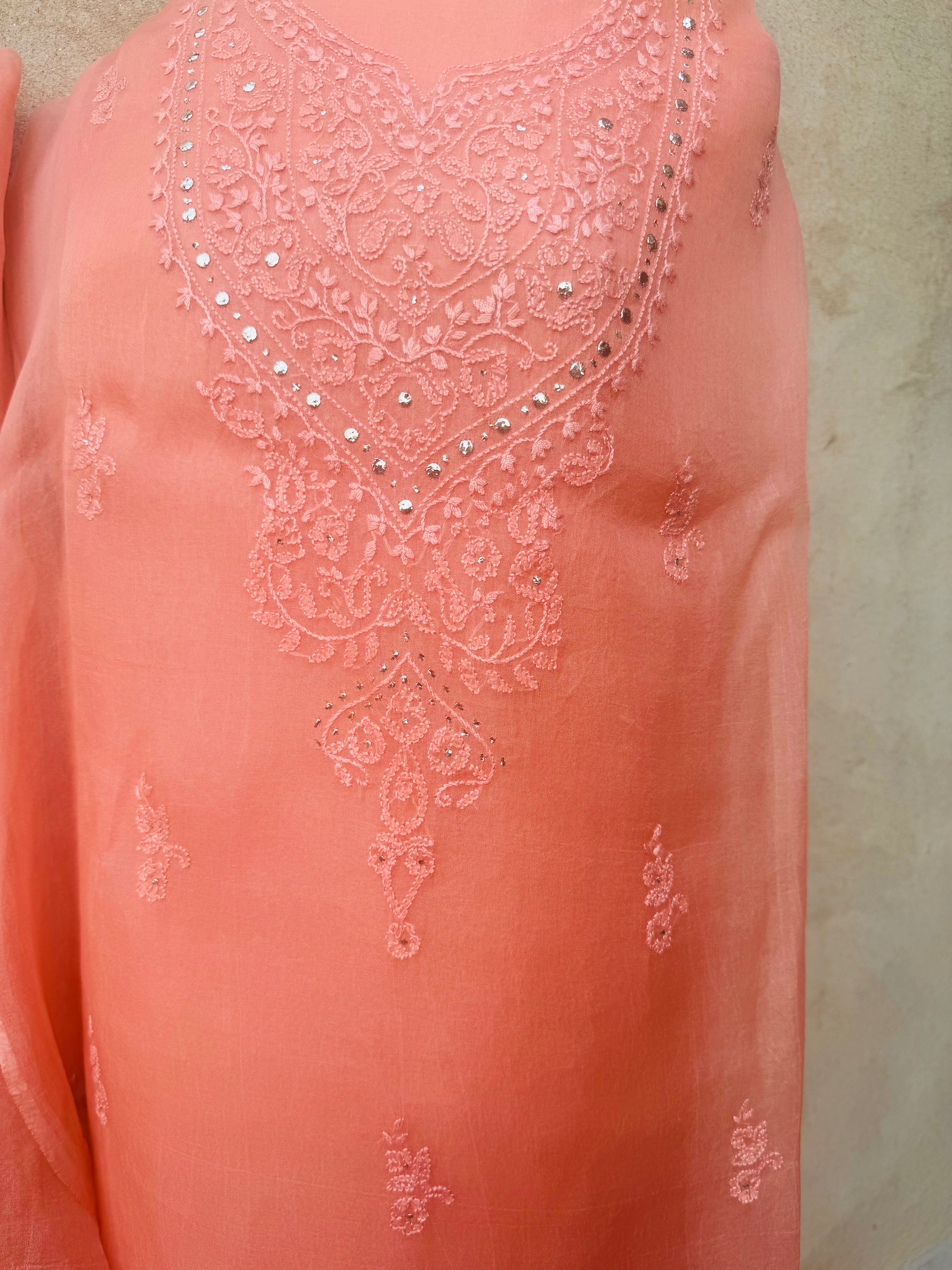 Soft Peach Elegance