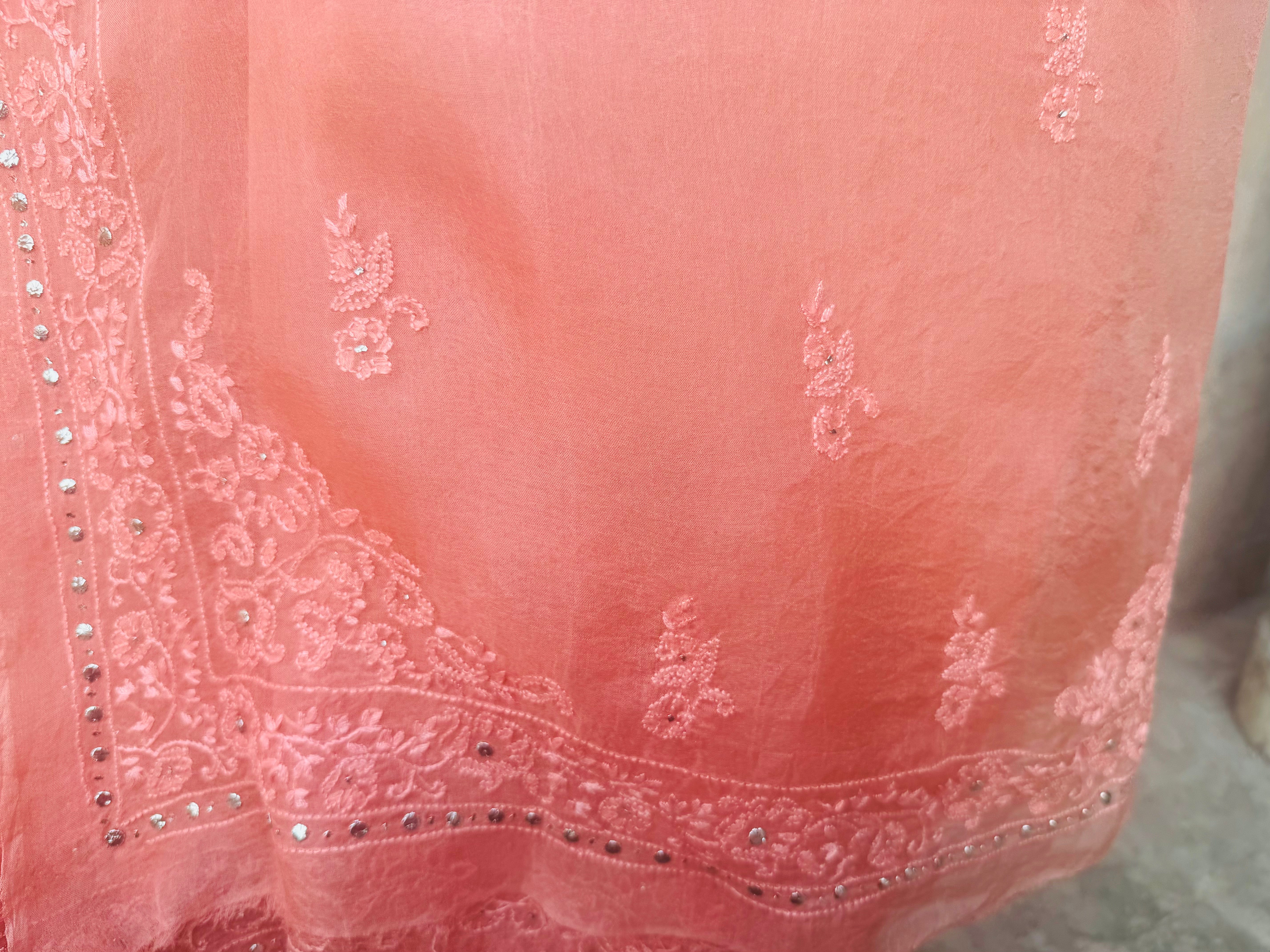Soft Peach Elegance
