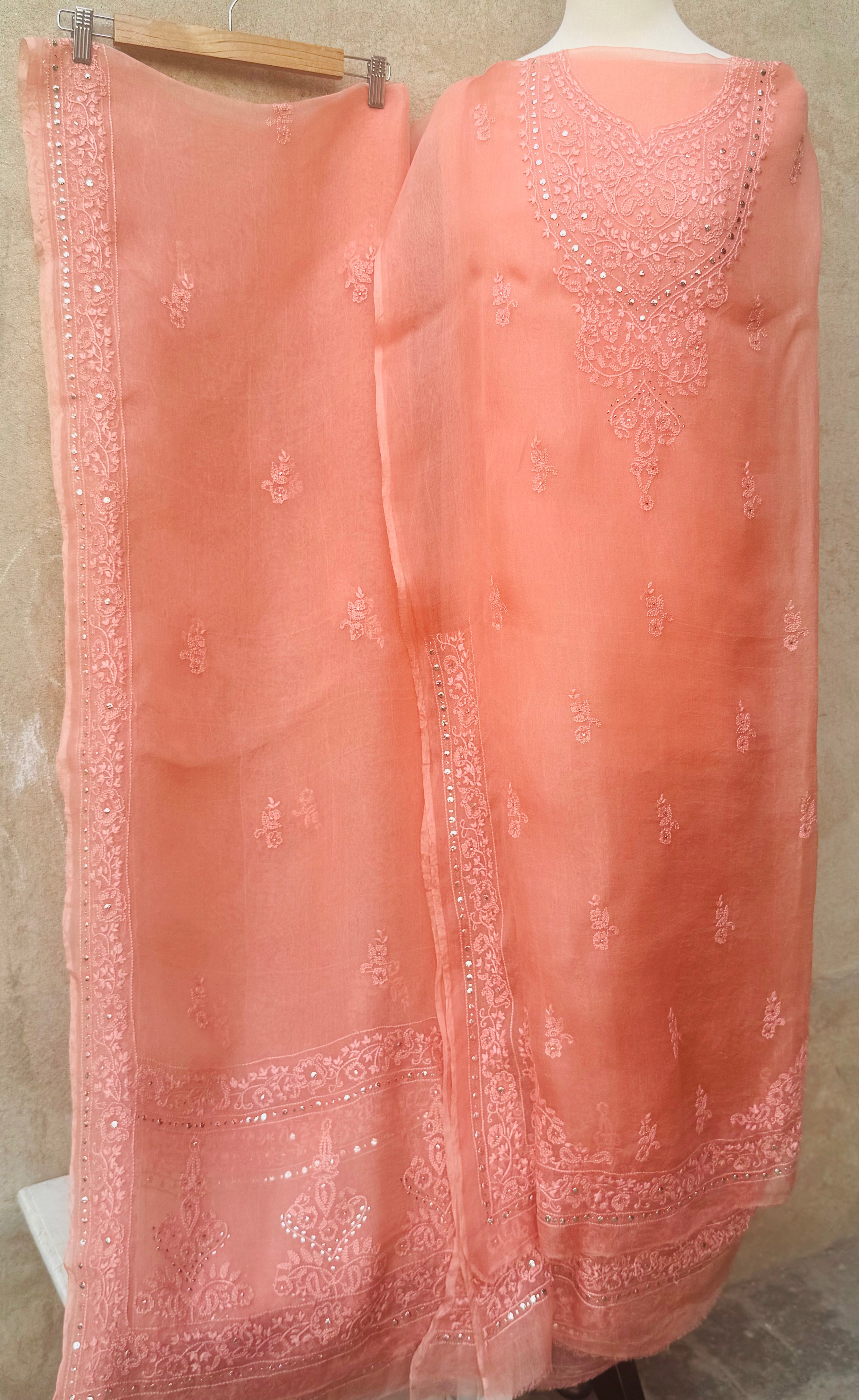Soft Peach Elegance