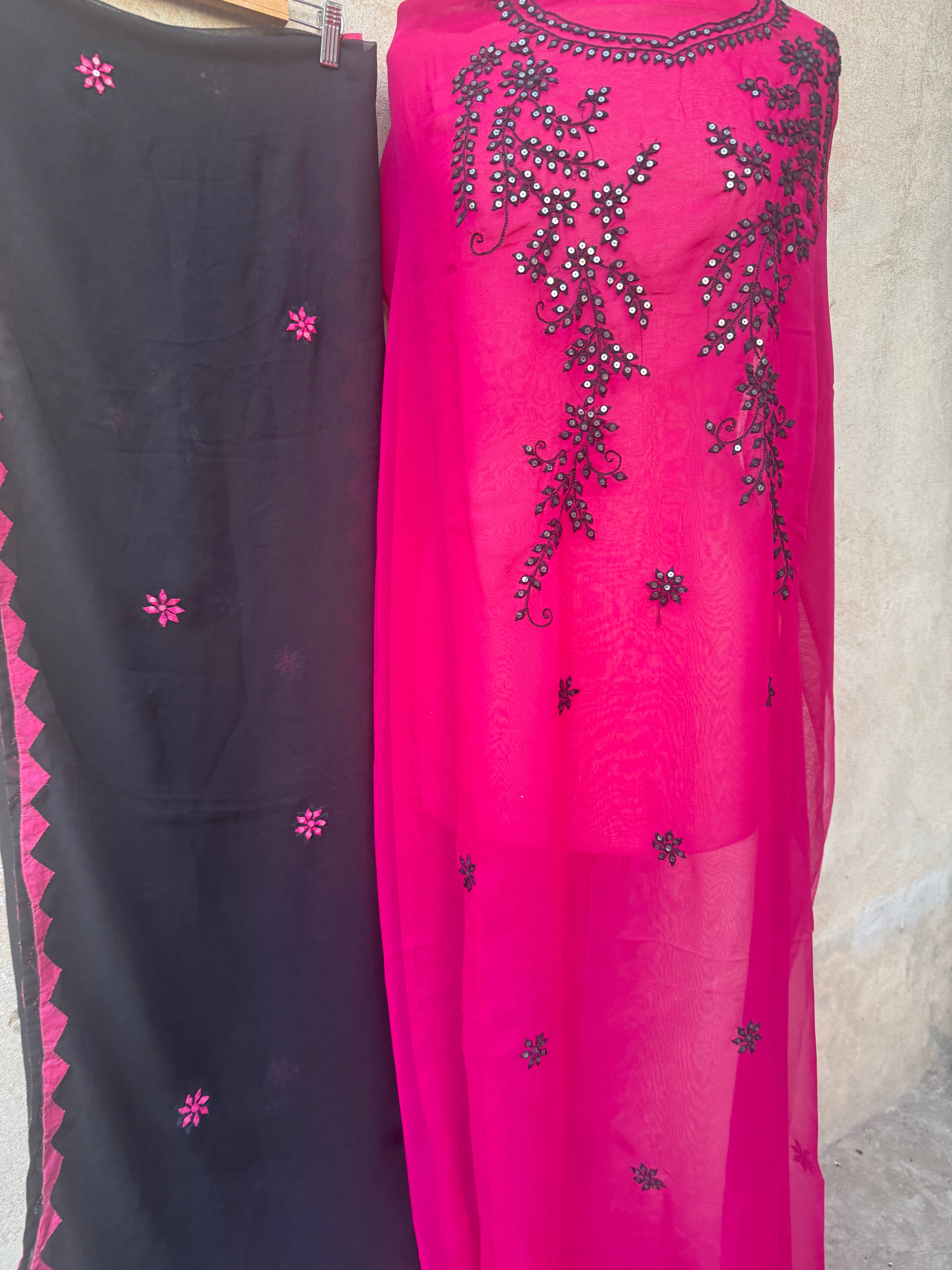 Pink Noir Elegance