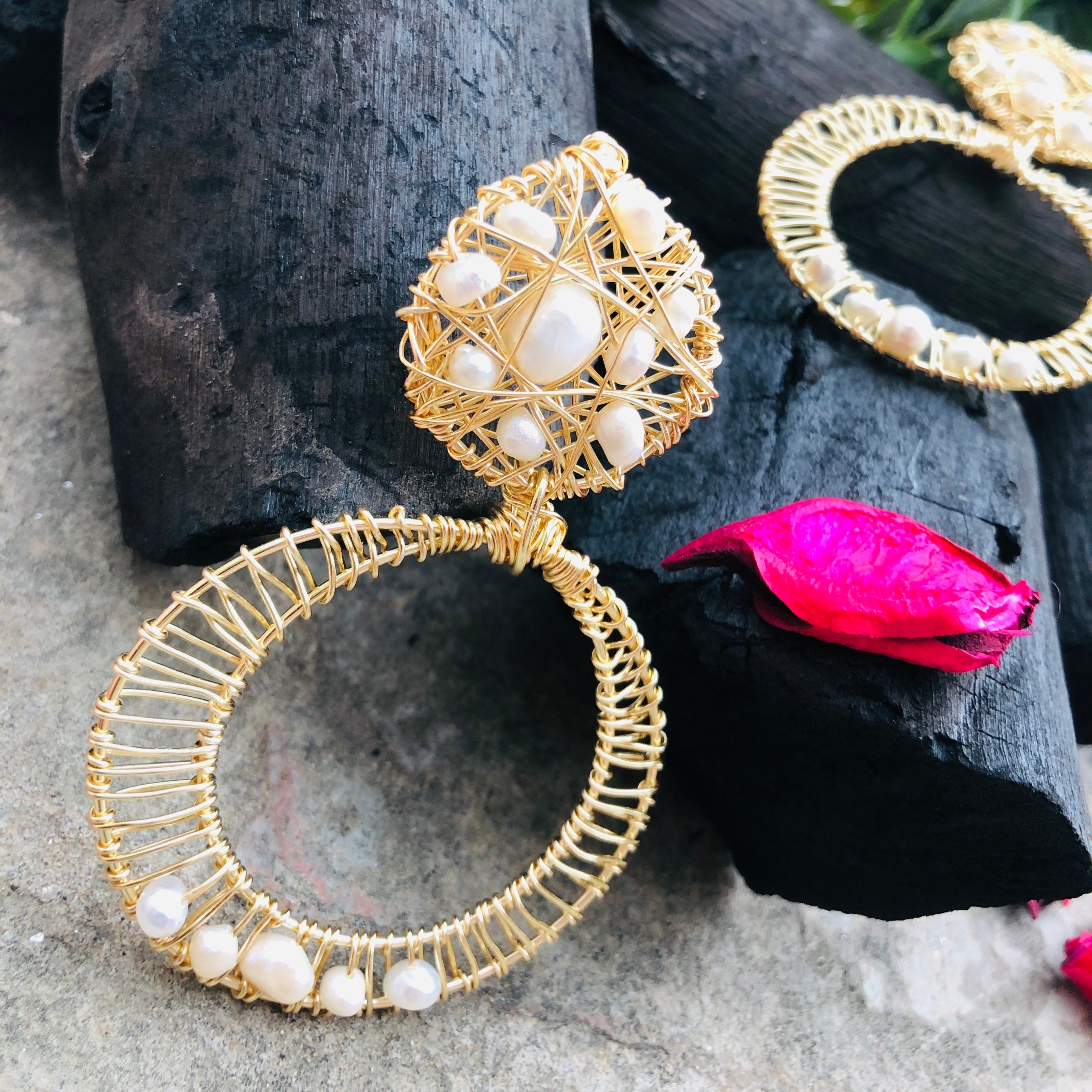 Pearl & Gold Baliyan