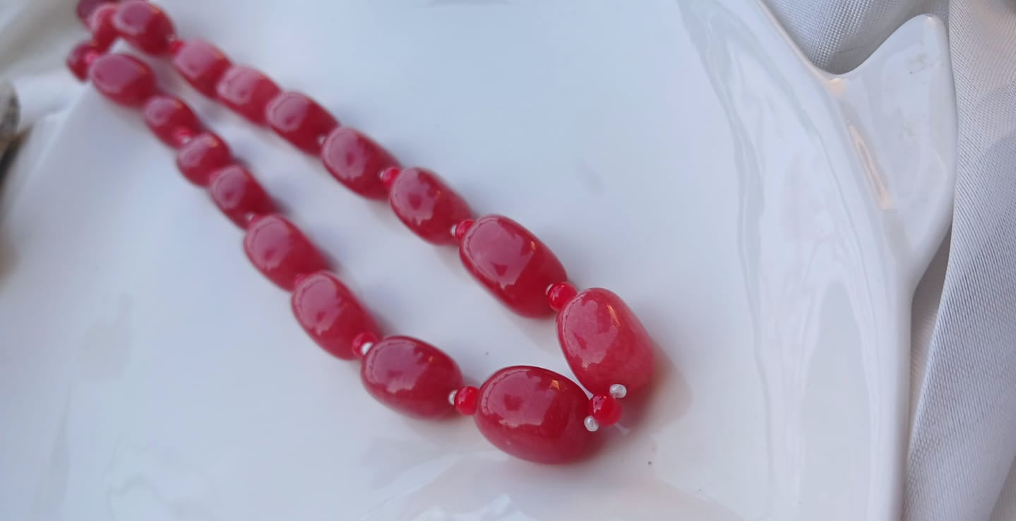 Ruby & Emerald Mala